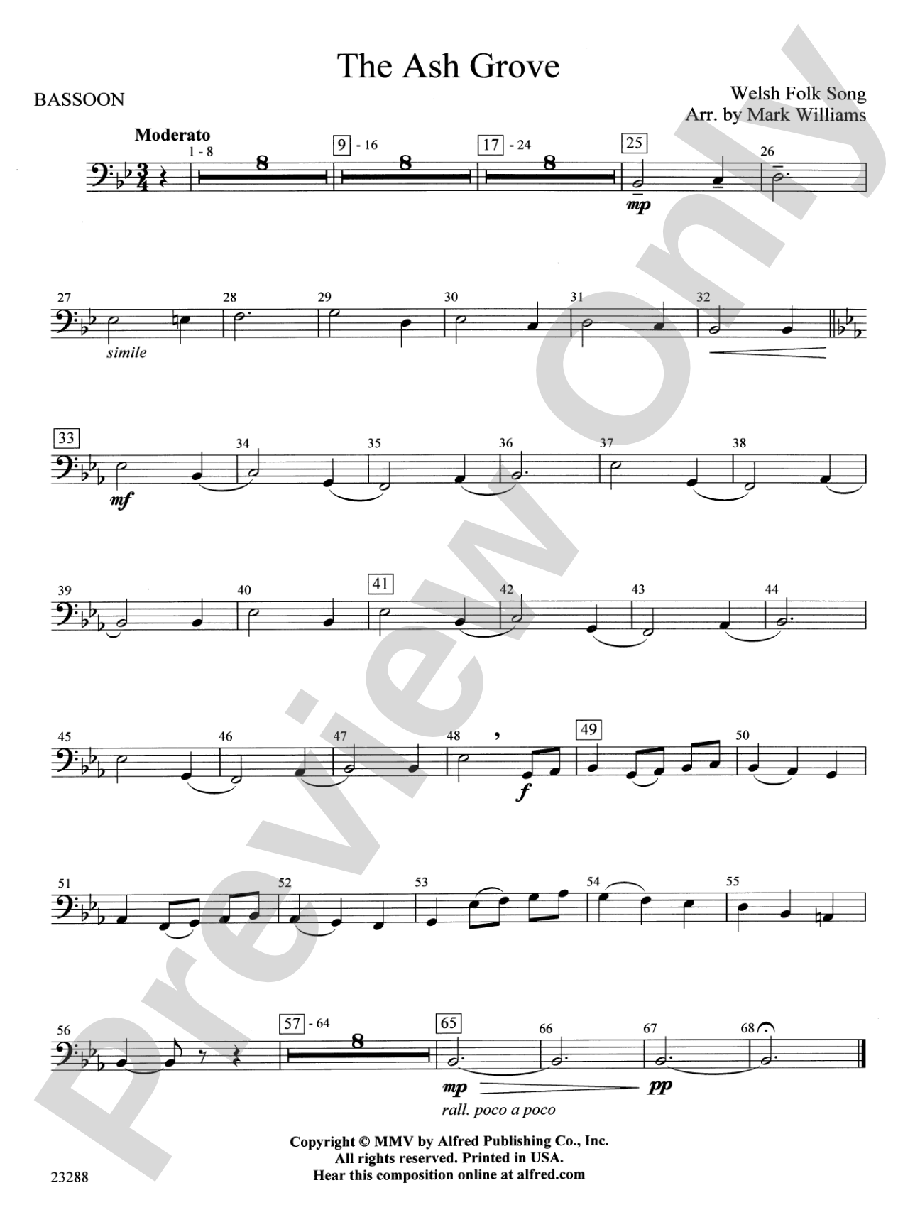 The Ash Grove: Bassoon