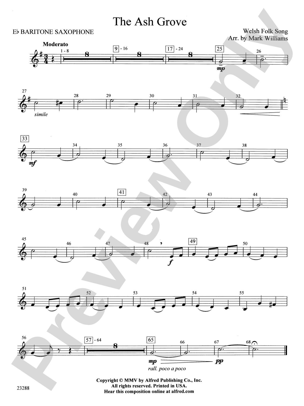 The Ash Grove: E-flat Baritone Saxophone