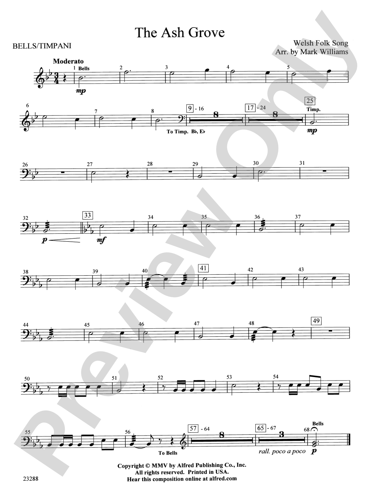 The Ash Grove: Timpani