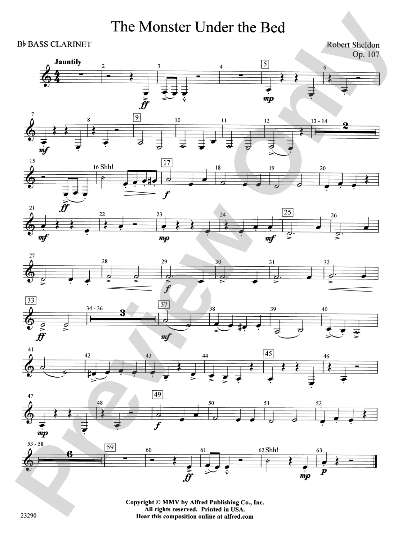 The Monster Under the Bed: B-flat Bass Clarinet