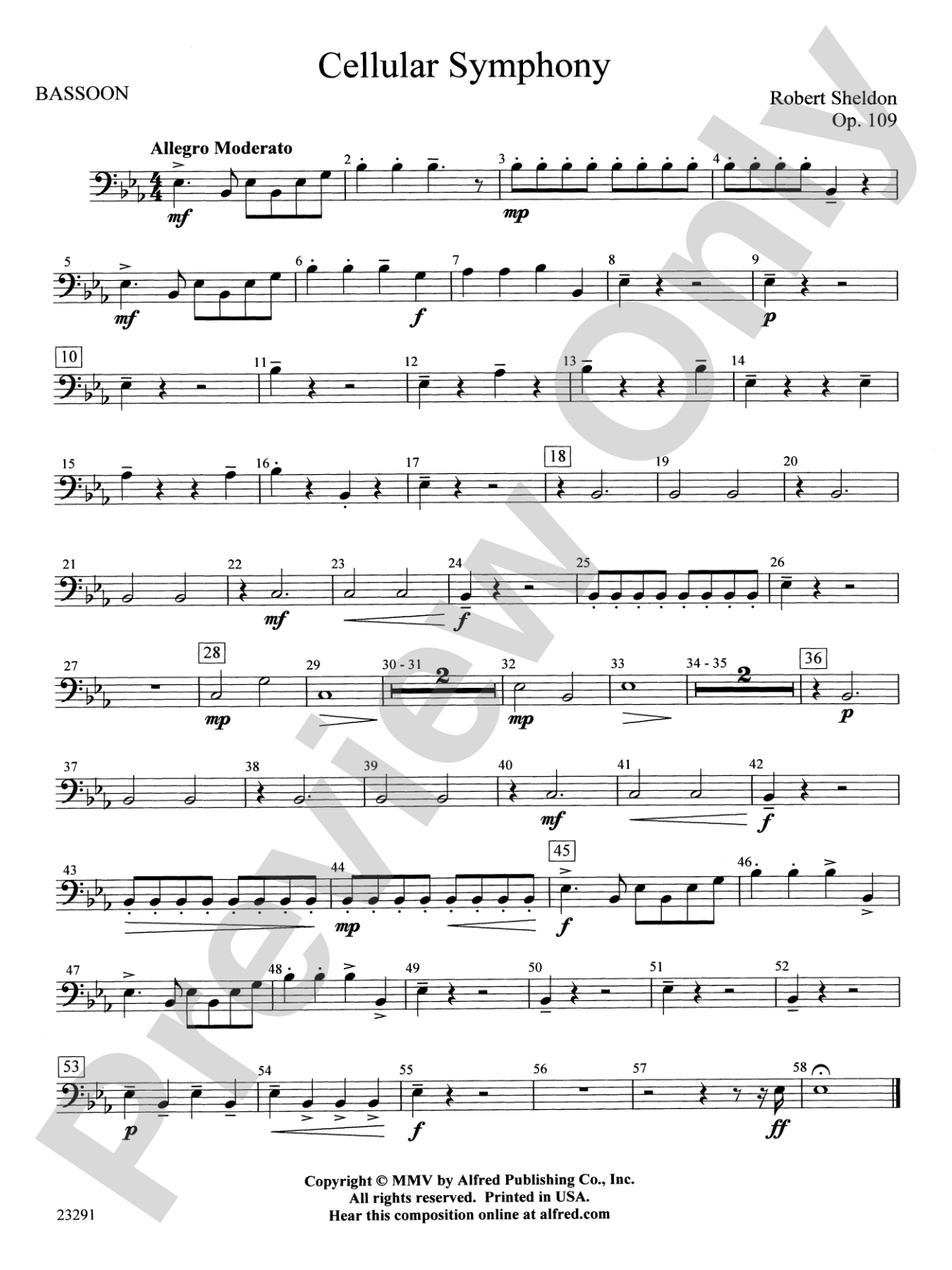 Cellular Symphony: Bassoon