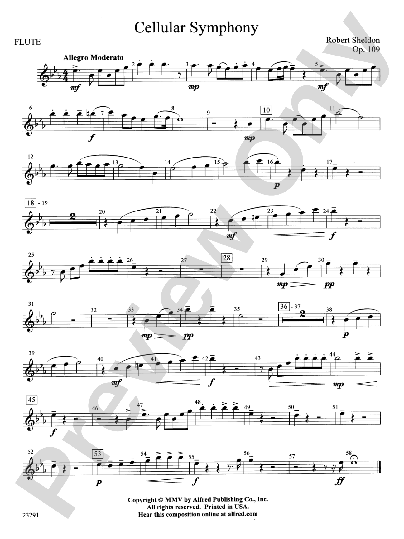 Cellular Symphony: Flute