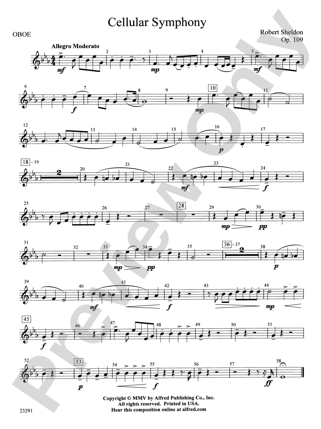 Cellular Symphony: Oboe