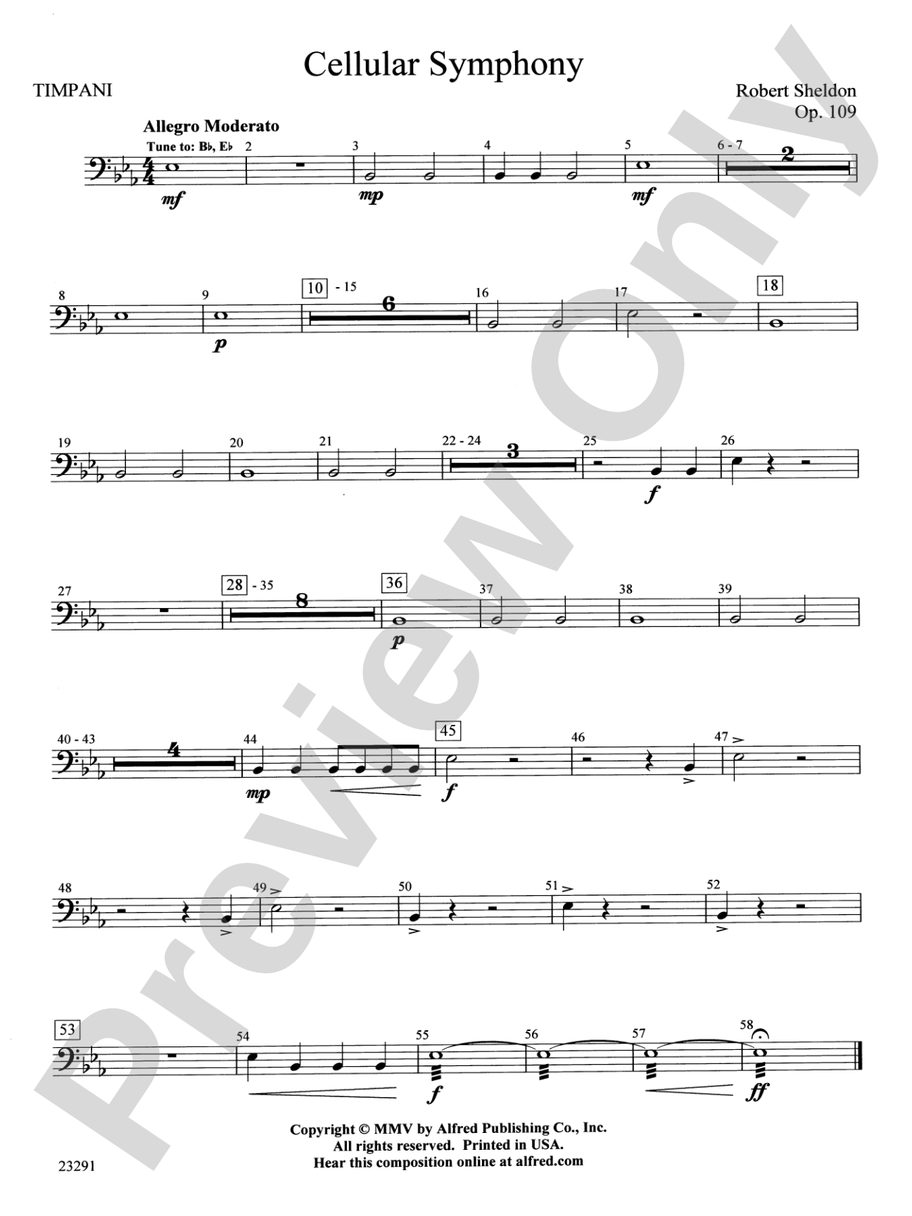 Cellular Symphony: Timpani