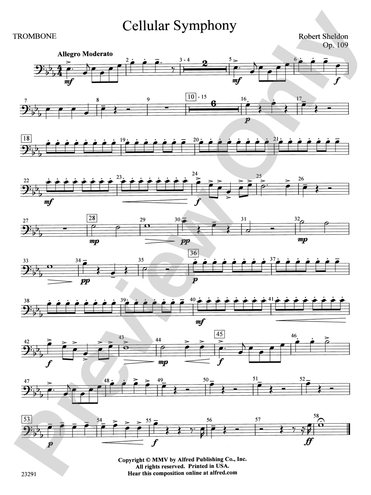 Cellular Symphony: 1st Trombone