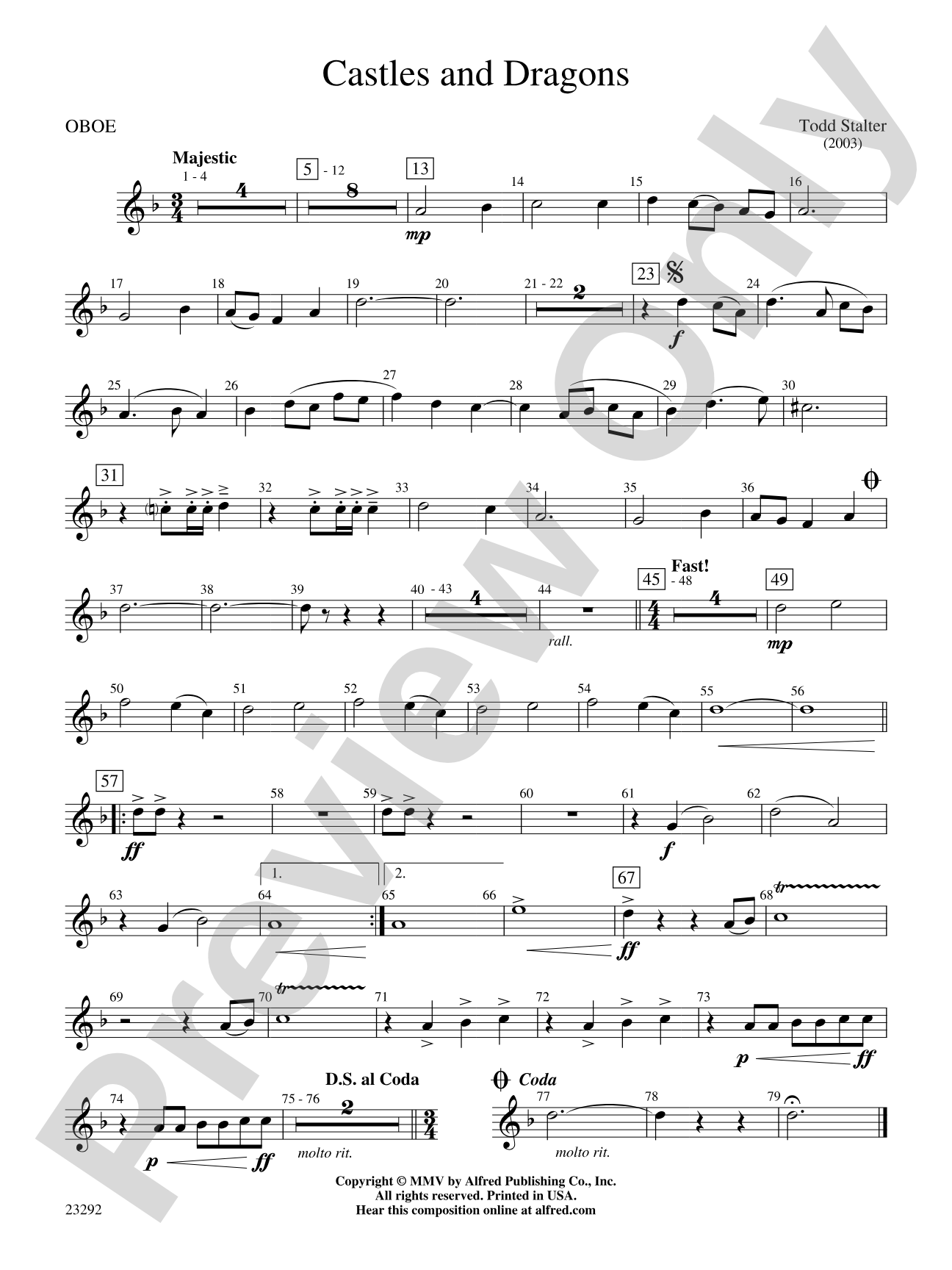 Castles and Dragons: Oboe