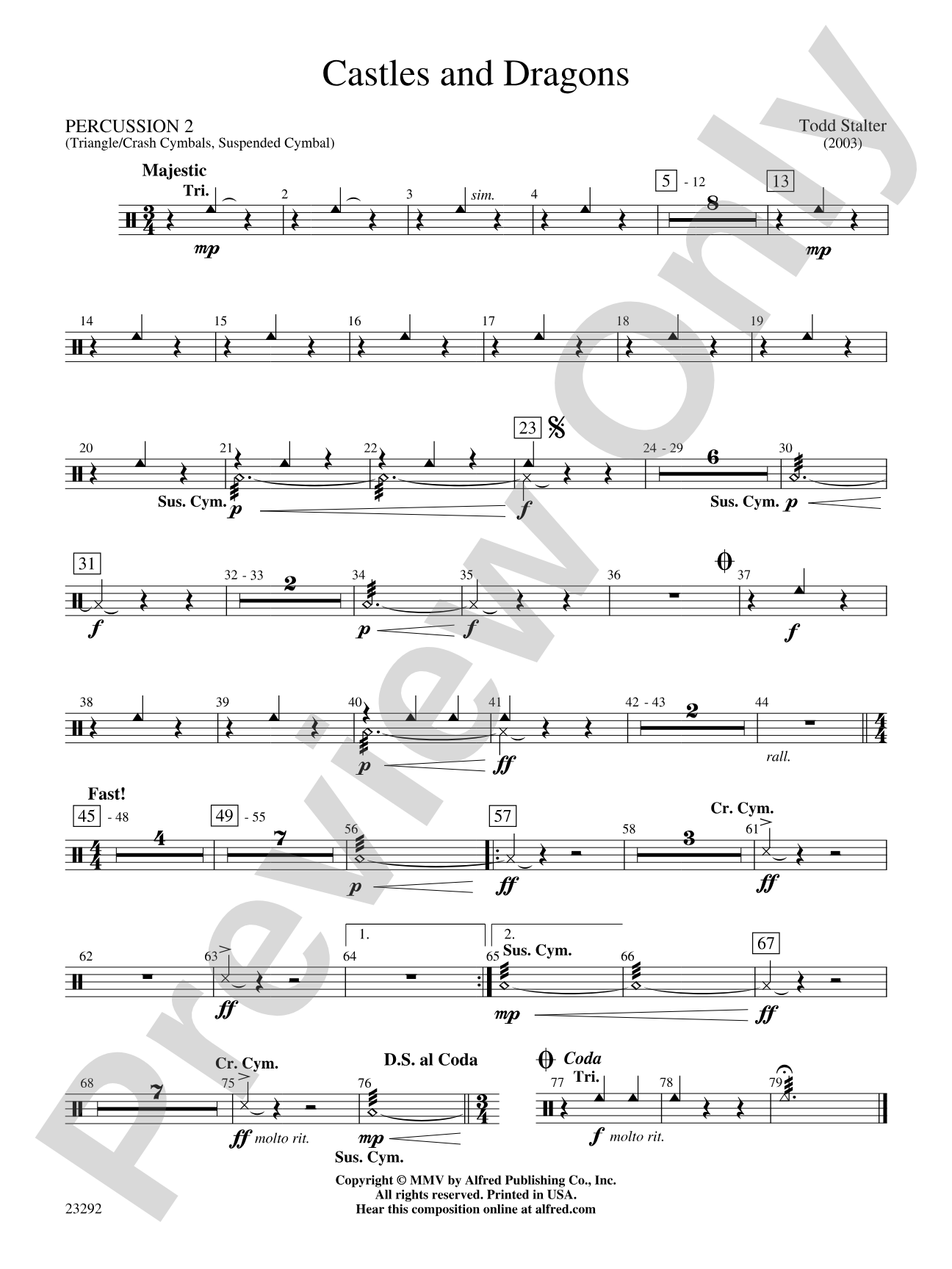 Castles and Dragons: 2nd Percussion