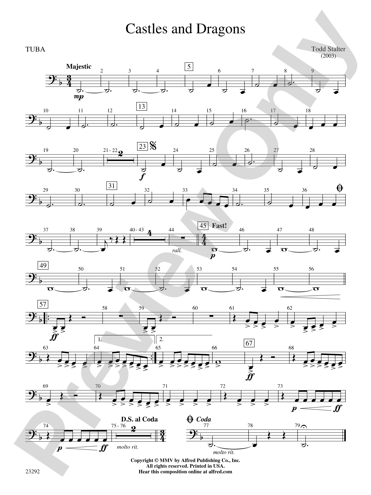 Castles and Dragons: Tuba