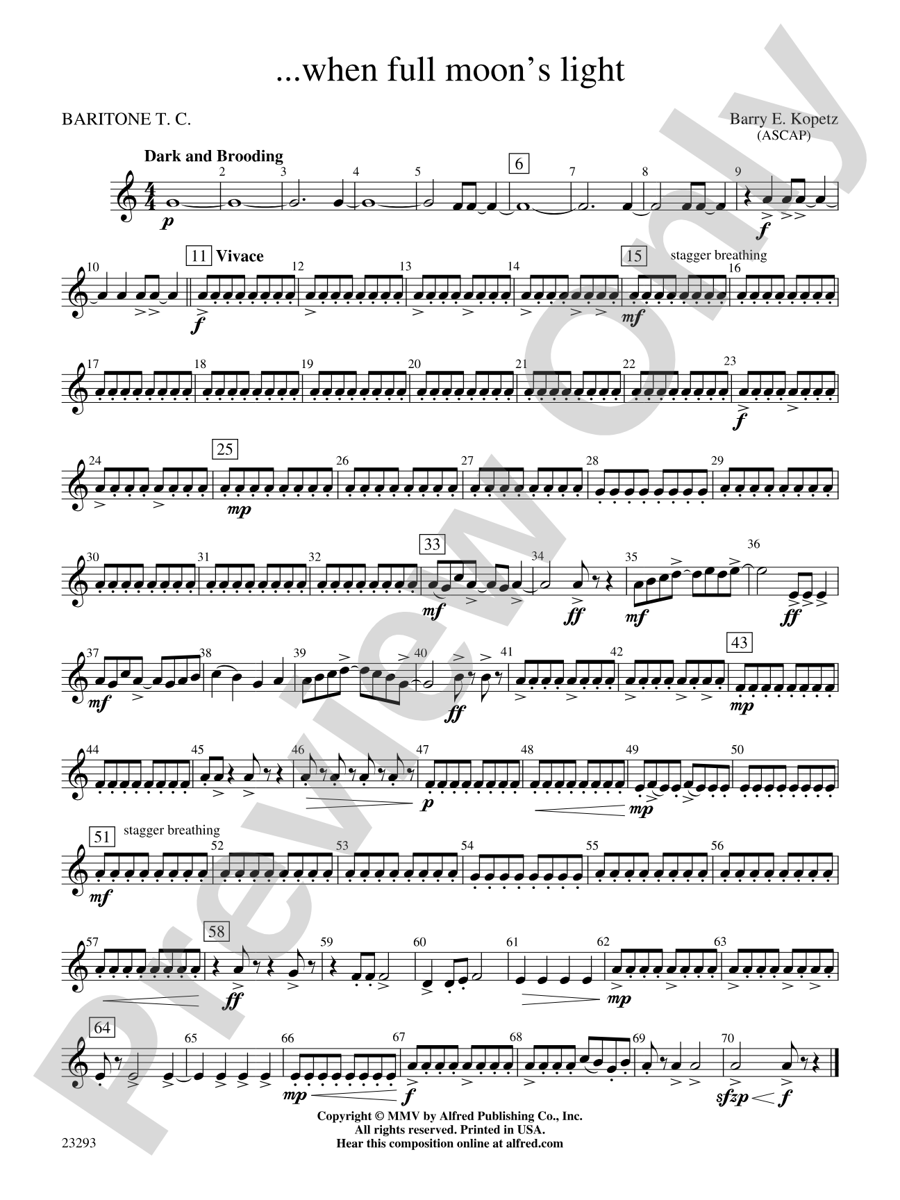 ... when full moon's light: Baritone T.C.