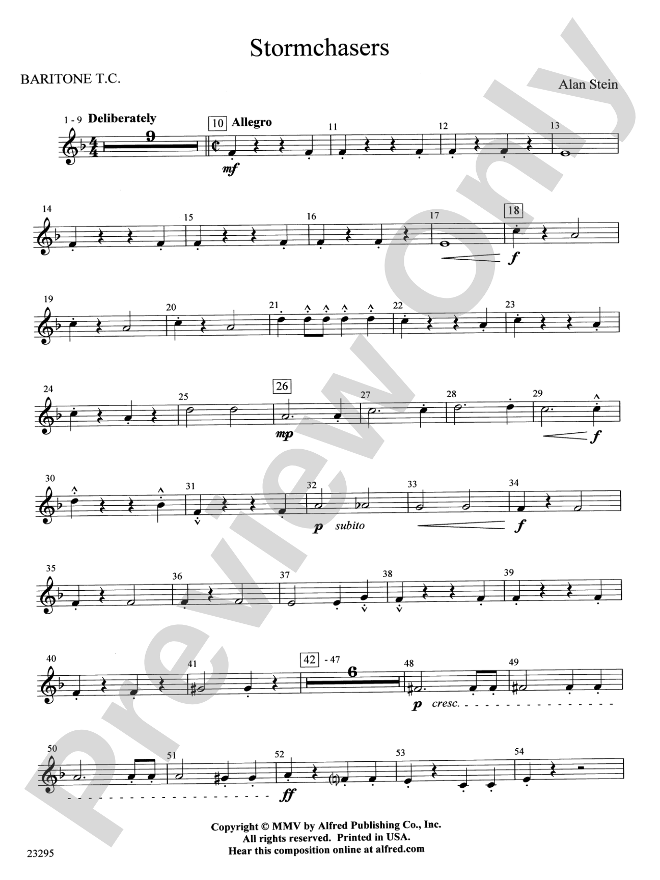 Stormchasers: Baritone T.C.