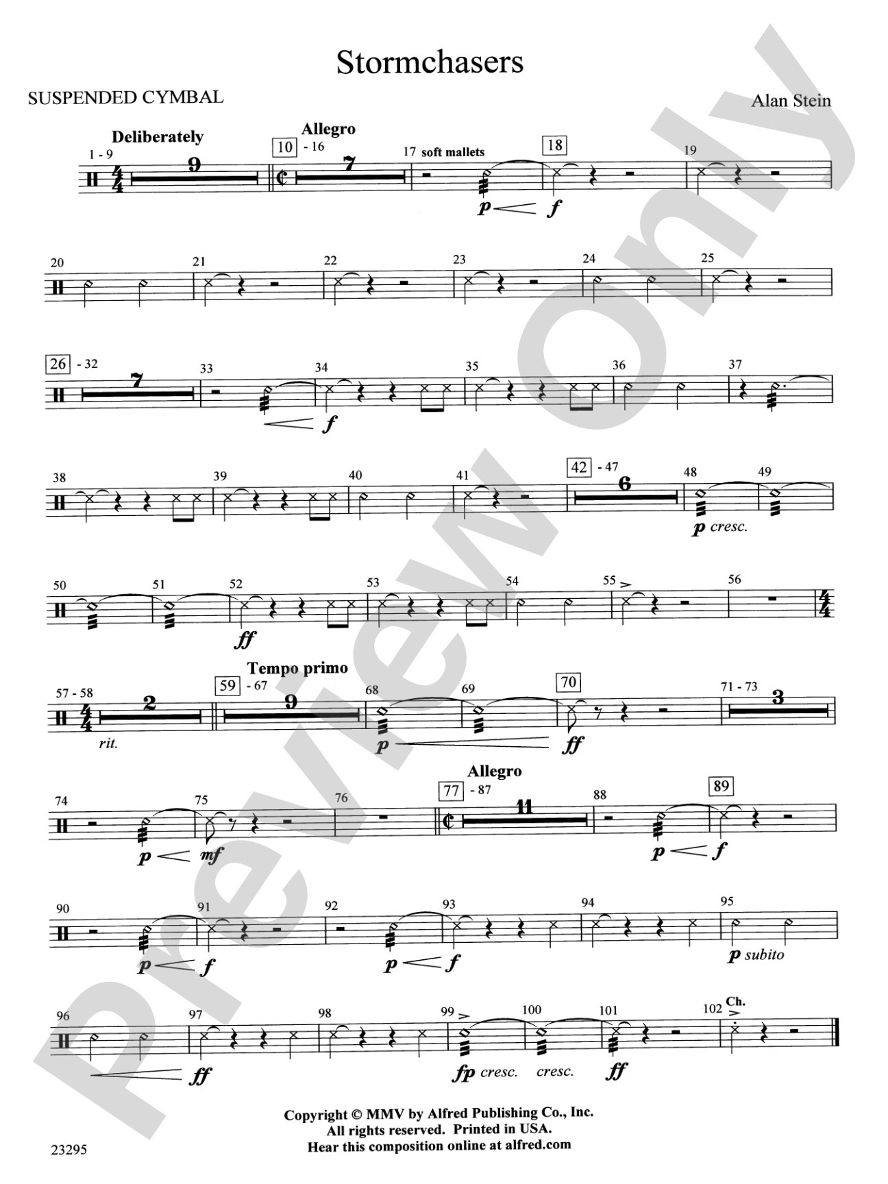 Stormchasers: 2nd Percussion