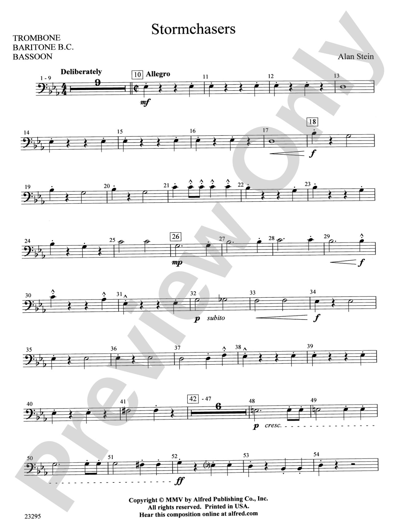 Stormchasers: 1st Trombone