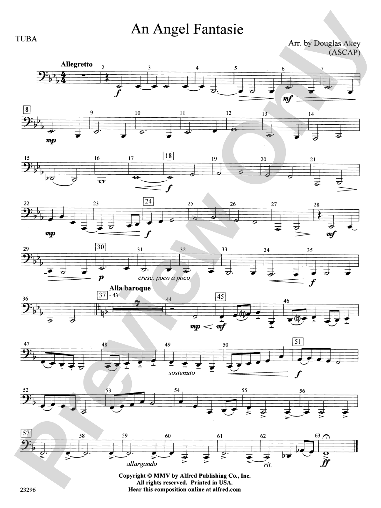 An Angel Fantasie: Tuba