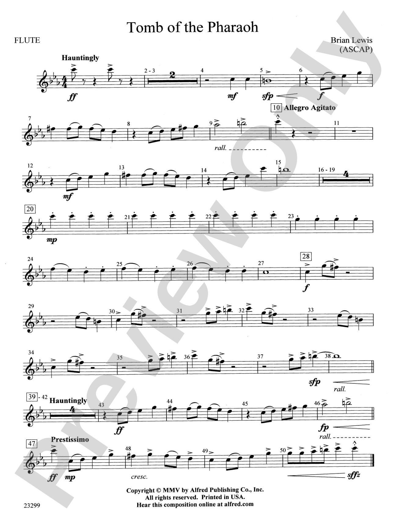 Tomb of the Pharaoh: Flute