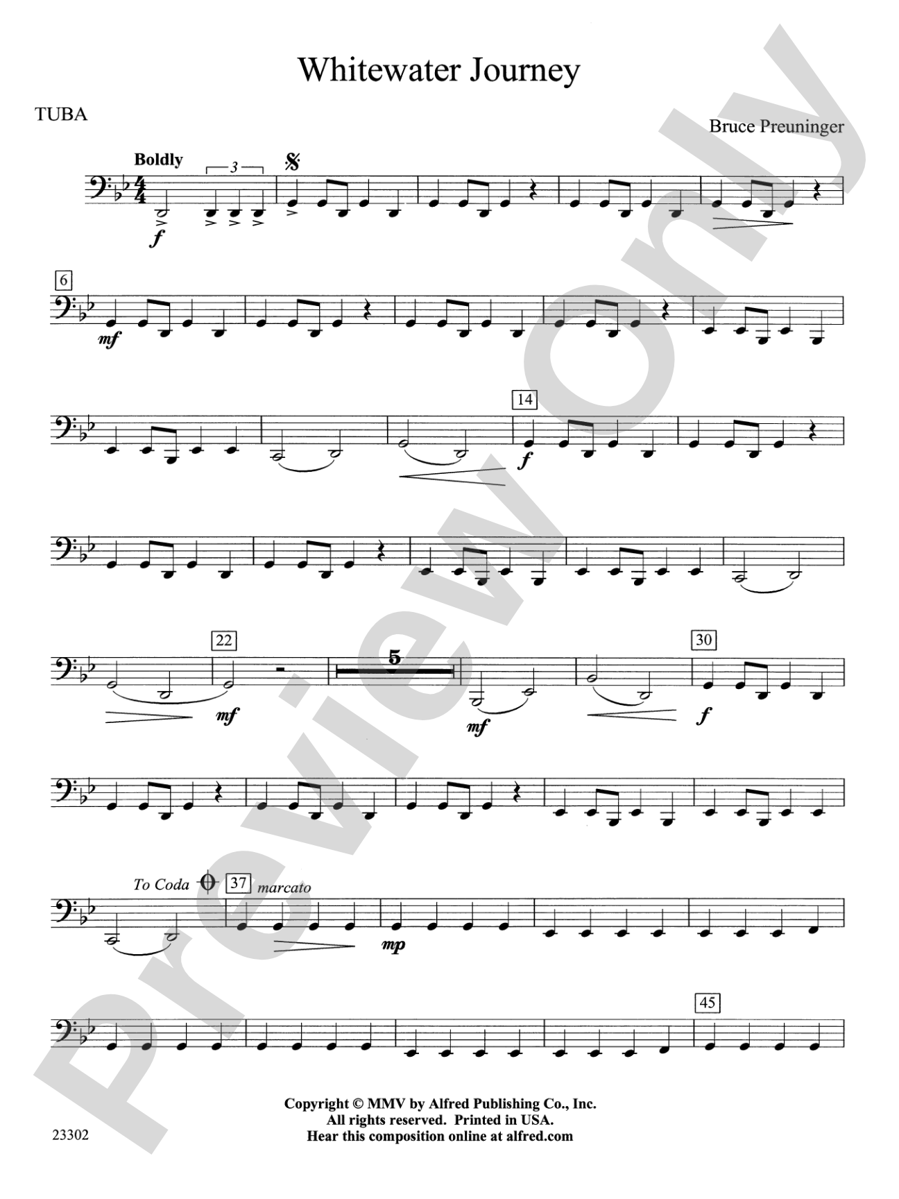 White Water Journey: Tuba