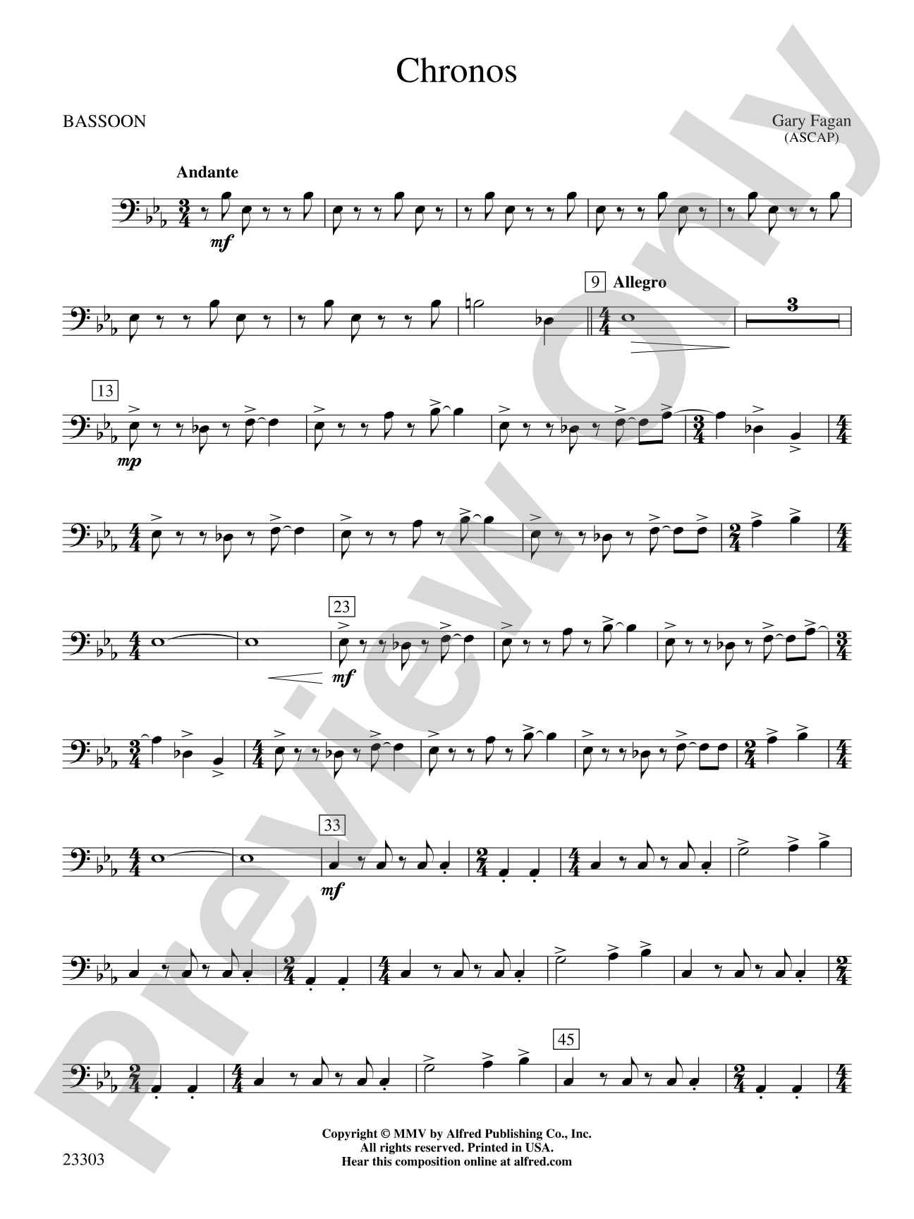 Chronos: Bassoon