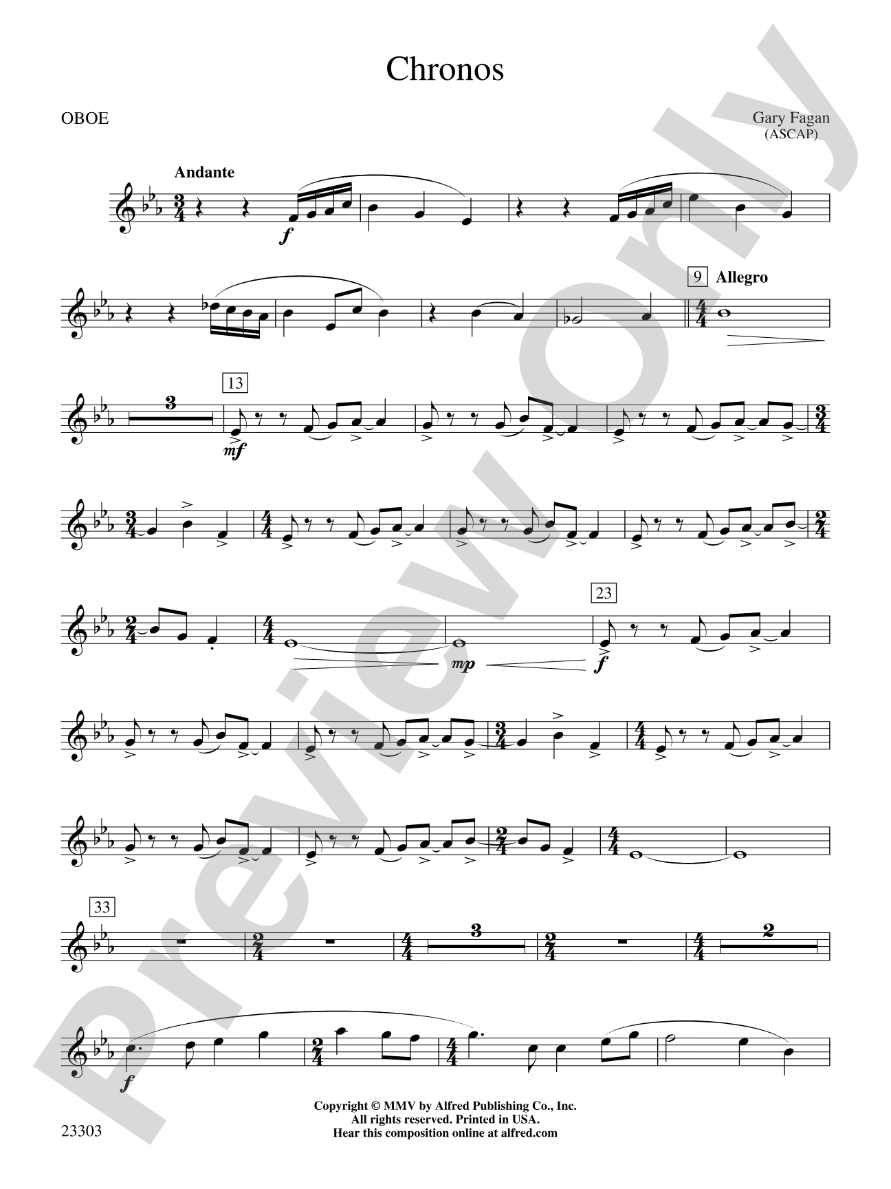 Chronos: Oboe