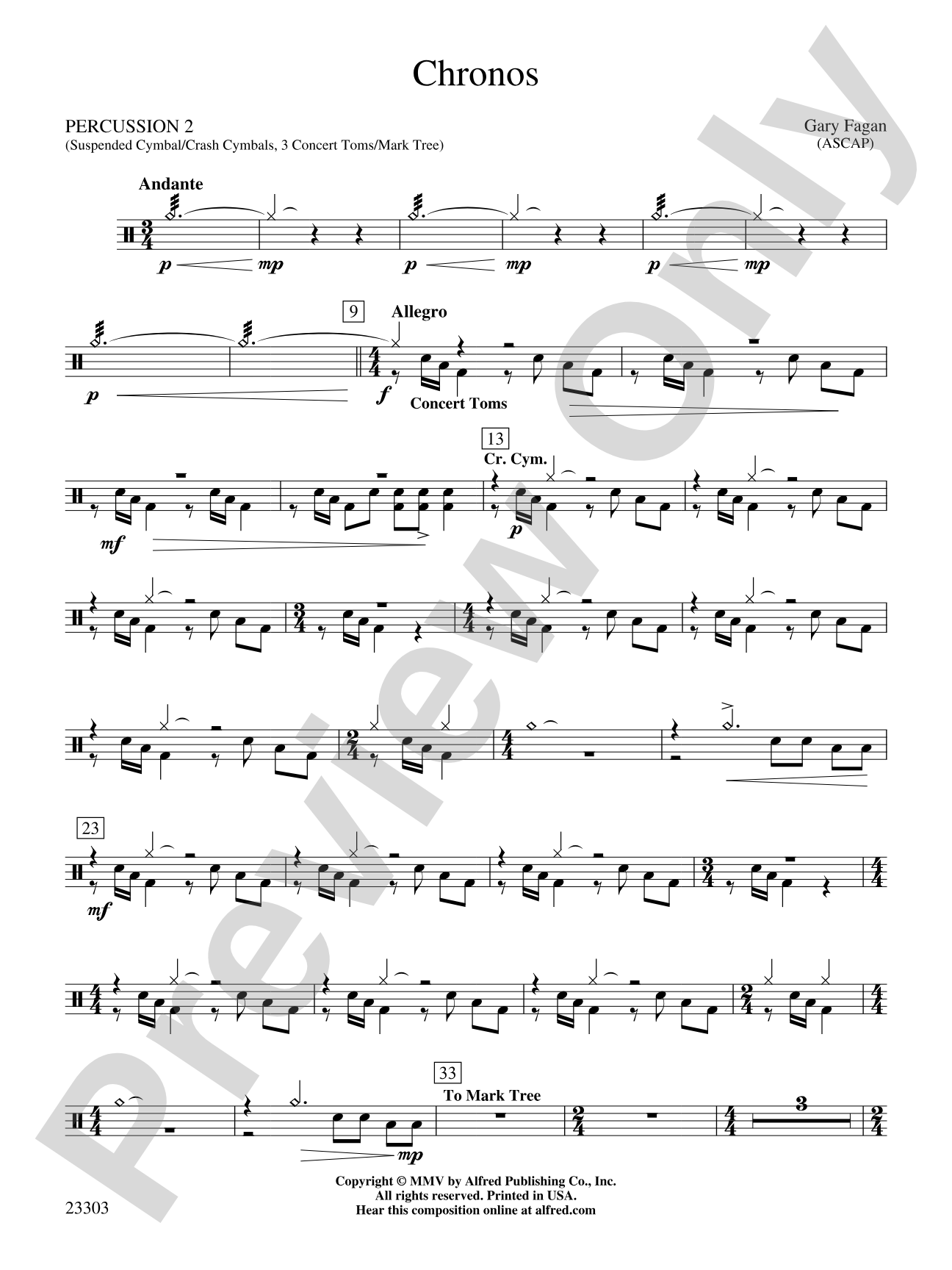 Chronos: 2nd Percussion