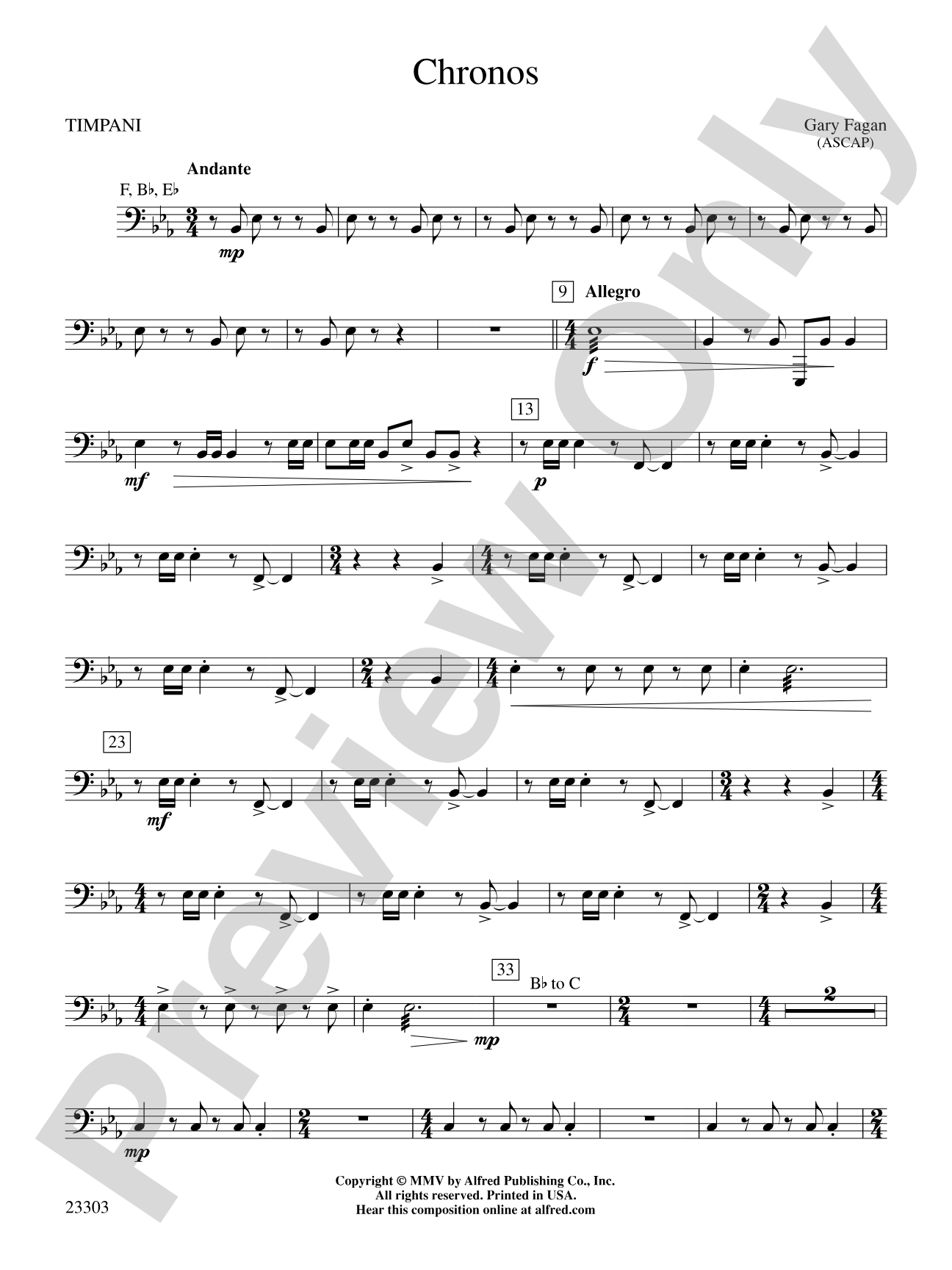 Chronos: Timpani