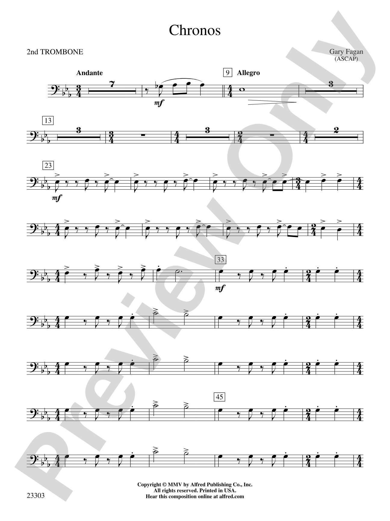 Chronos: 2nd Trombone