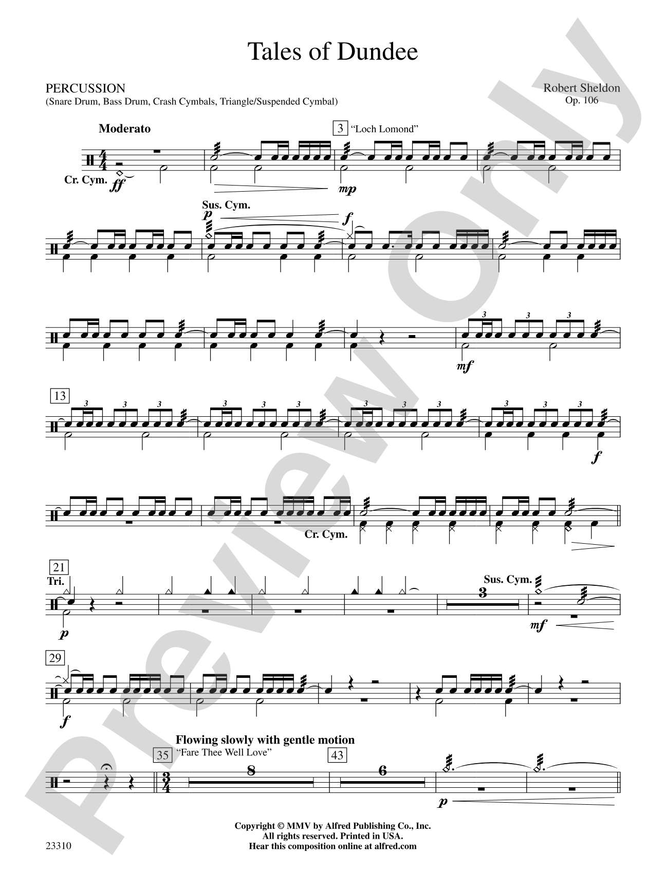 Tales of Dundee: 1st Percussion