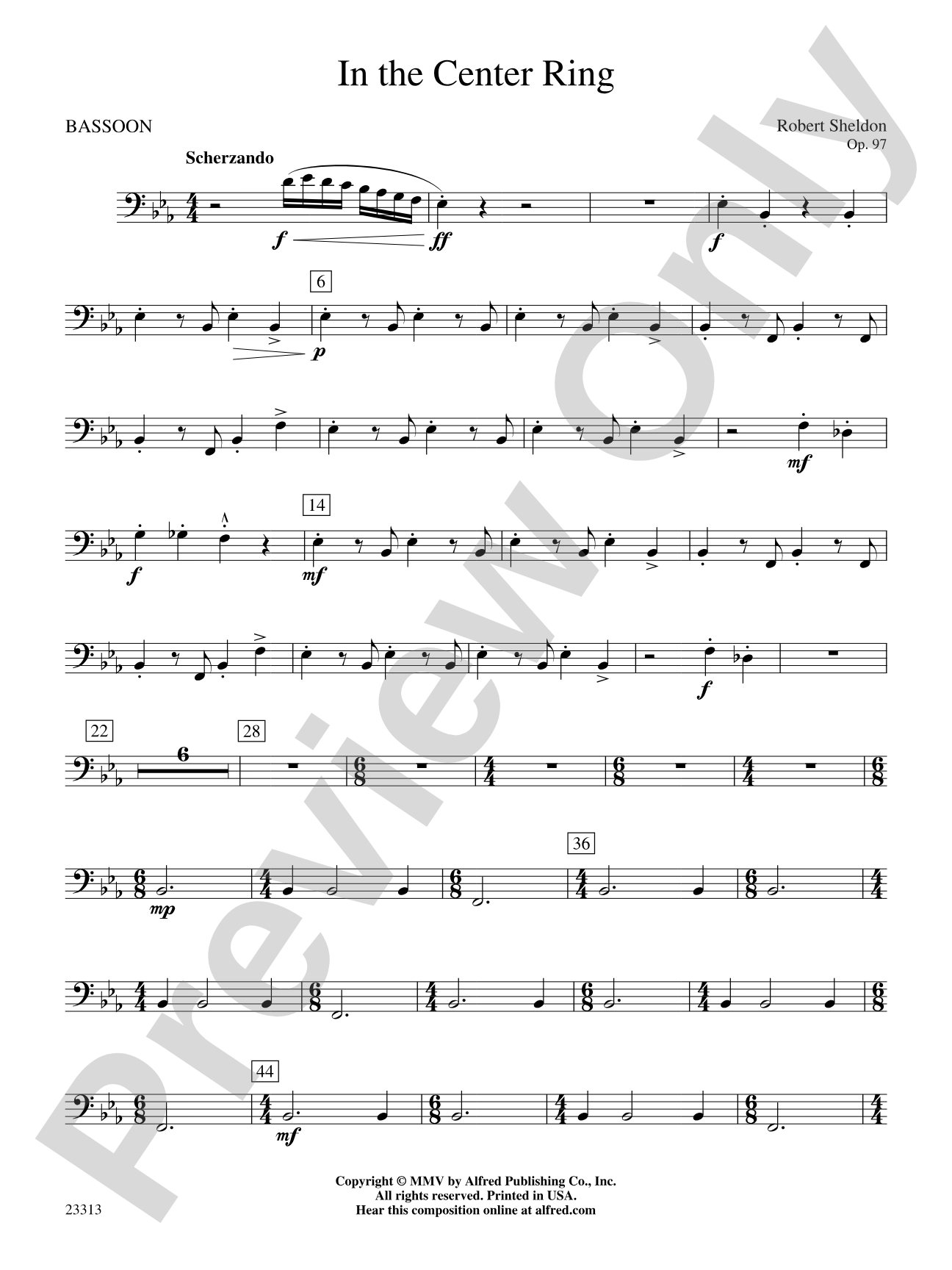 In the Center Ring: Bassoon