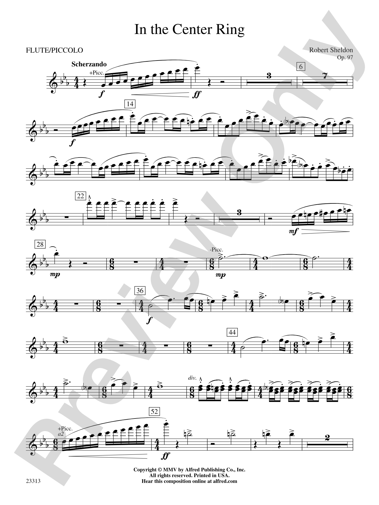 In the Center Ring: Flute