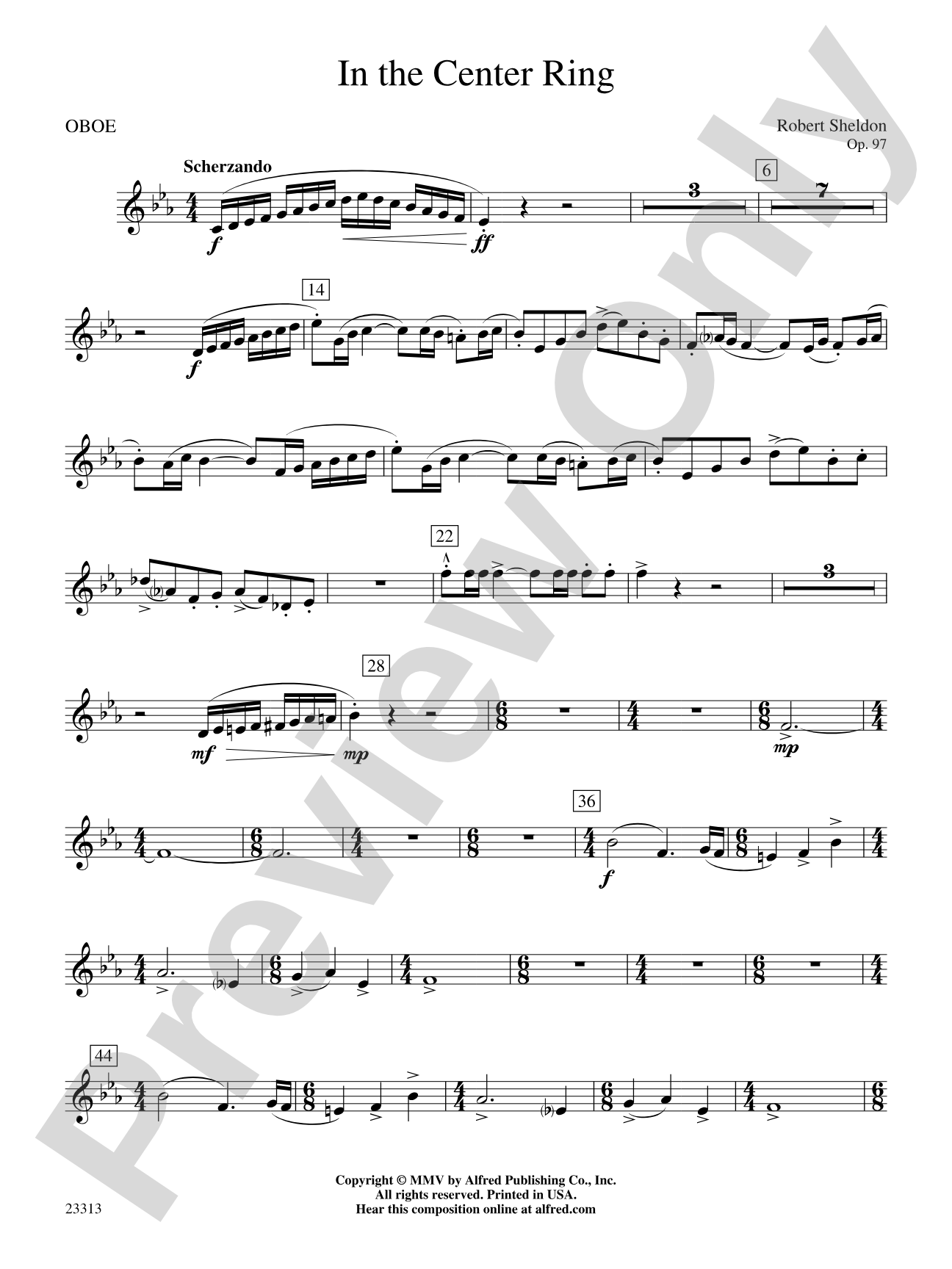 In the Center Ring: Oboe