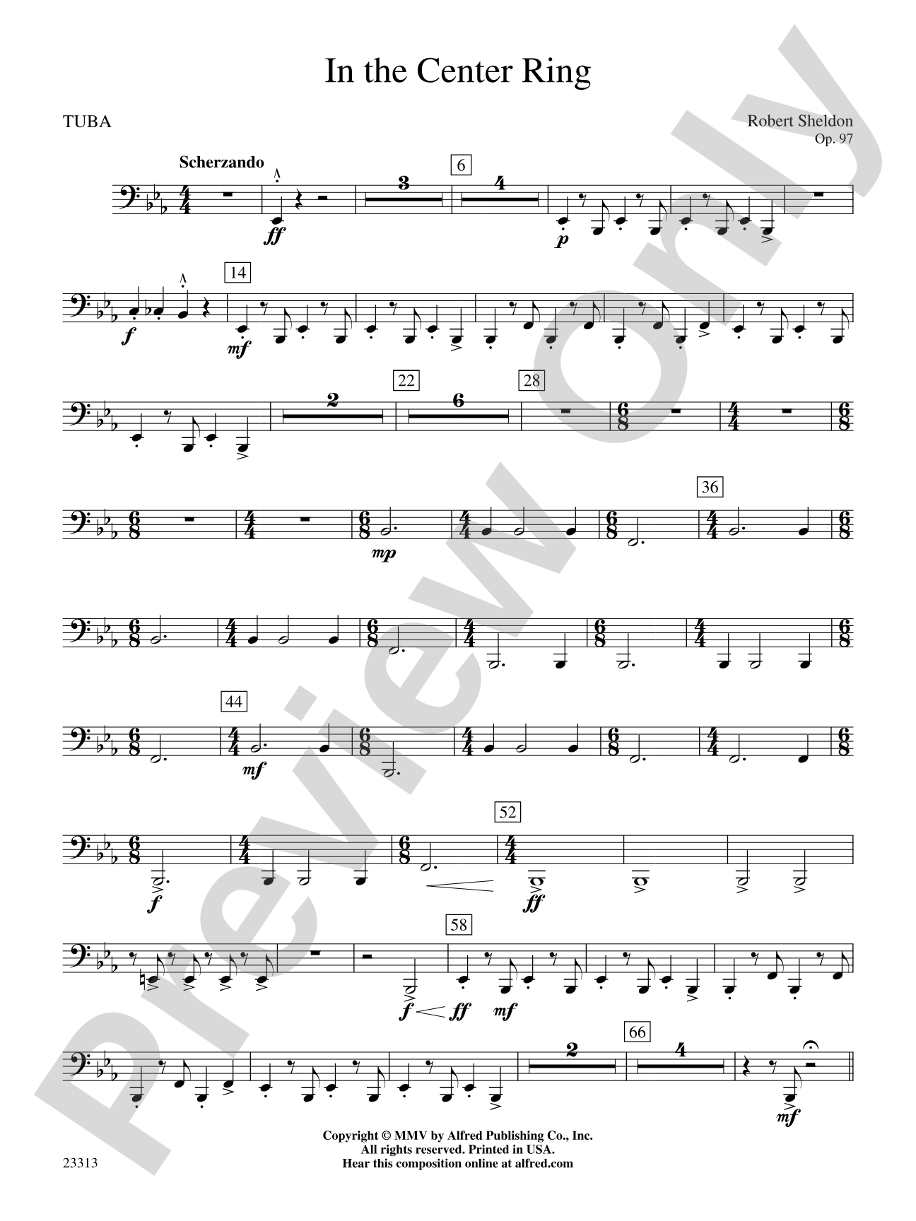 In the Center Ring: Tuba