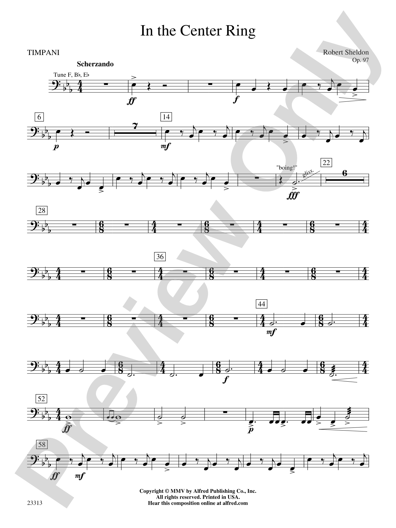 In the Center Ring: Timpani