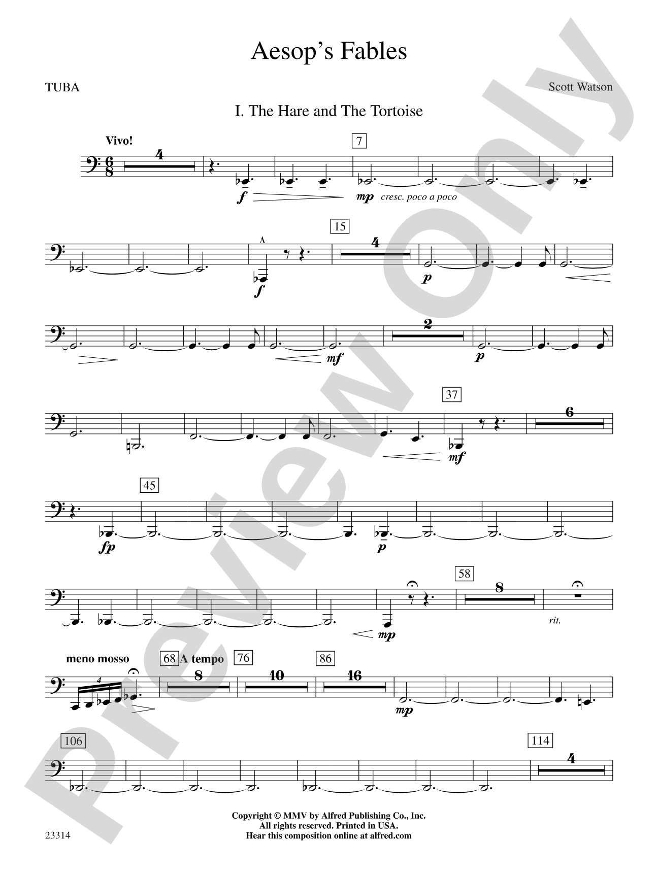 Aesop's Fables: Tuba