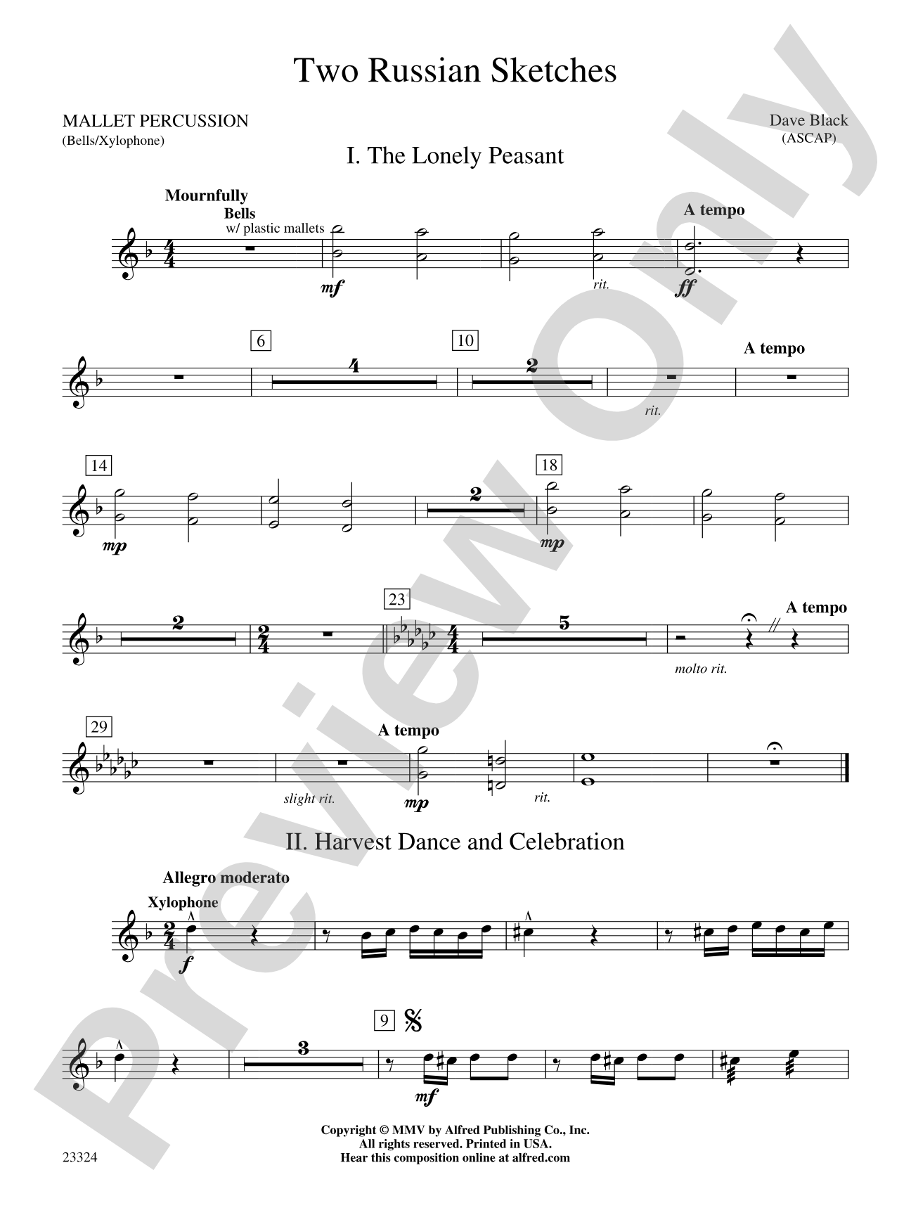 Two Russian Sketches: Mallets