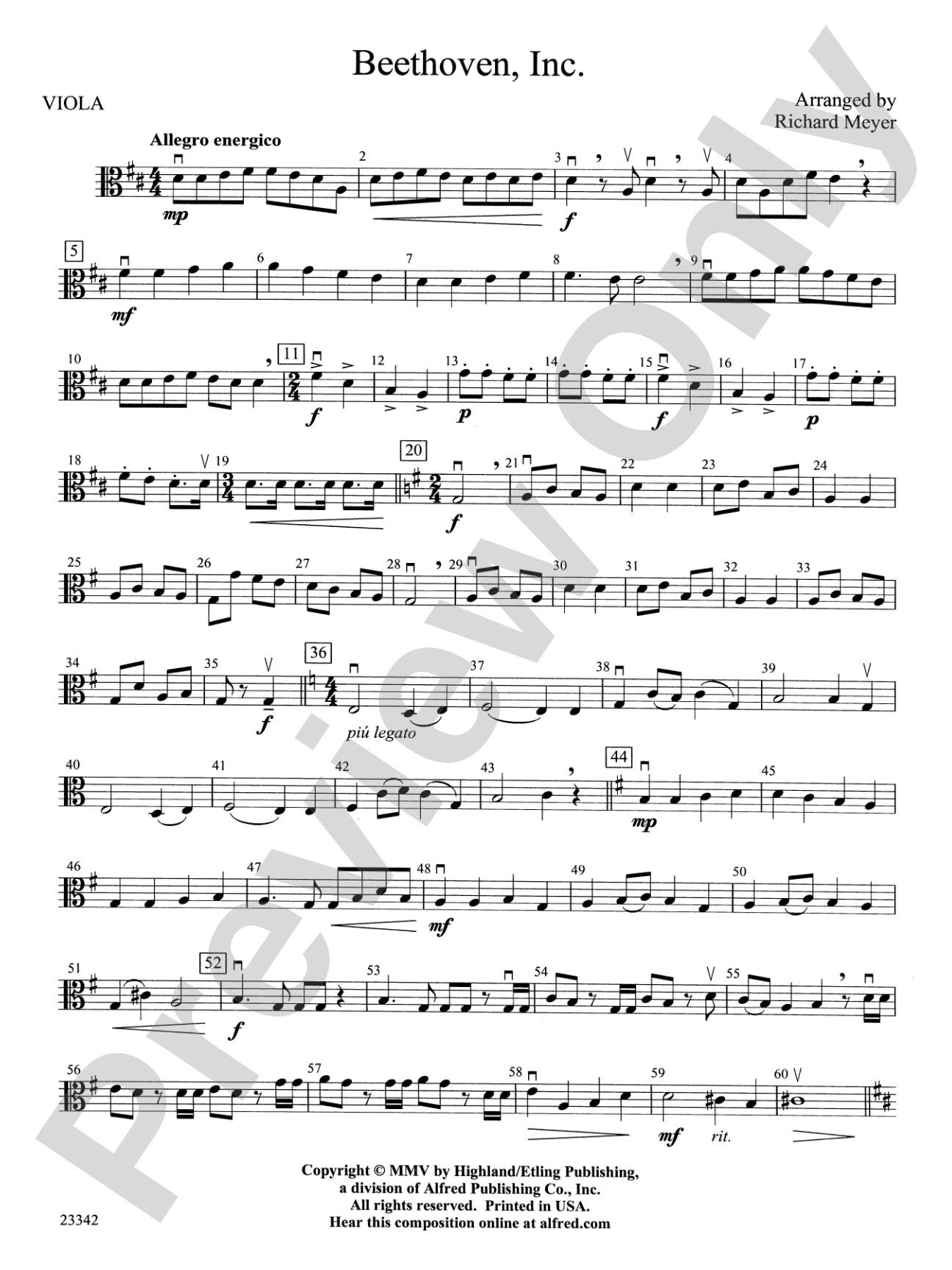 Beethoven, Inc.: Viola