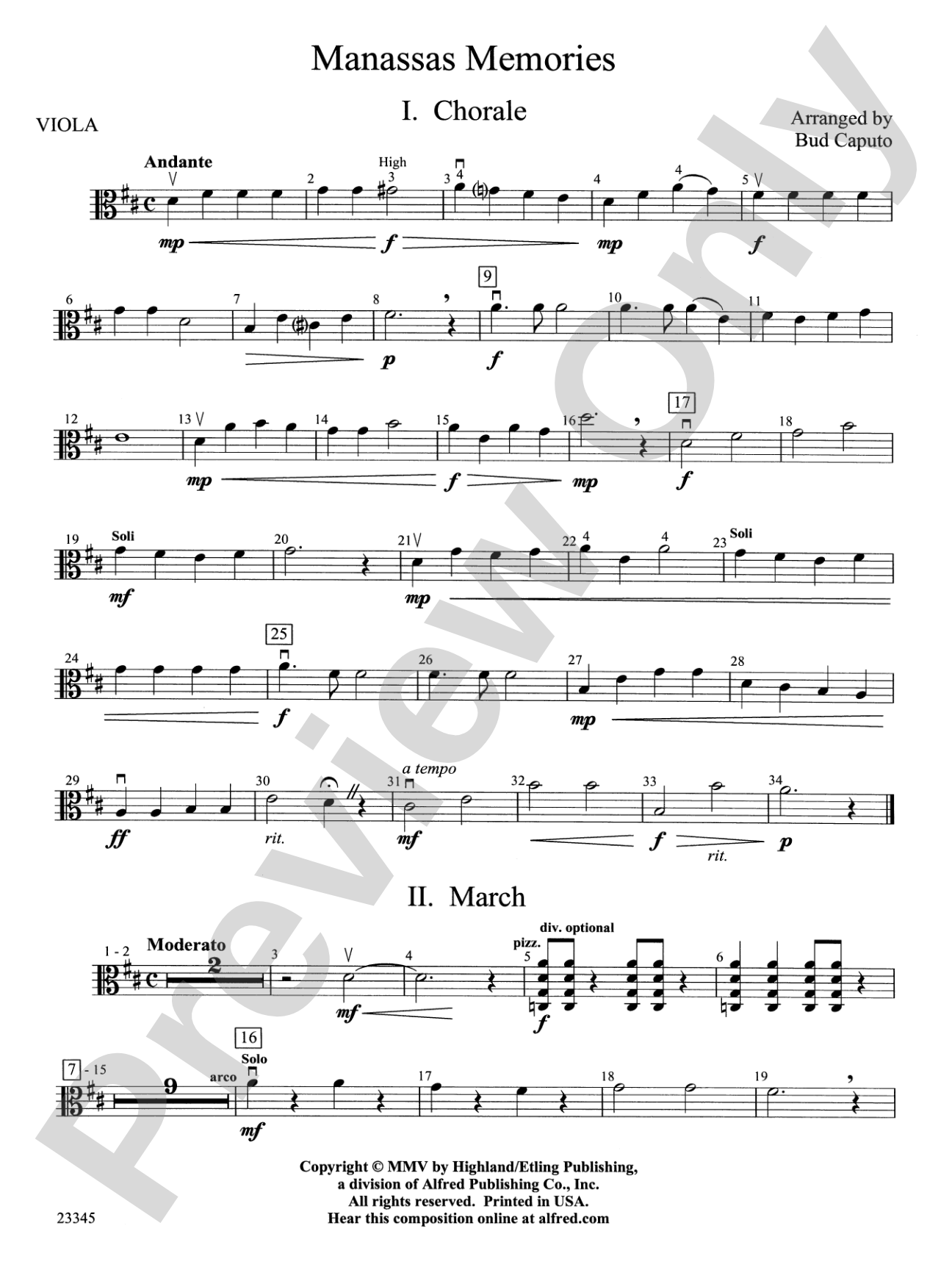 Manassas Memories: Viola