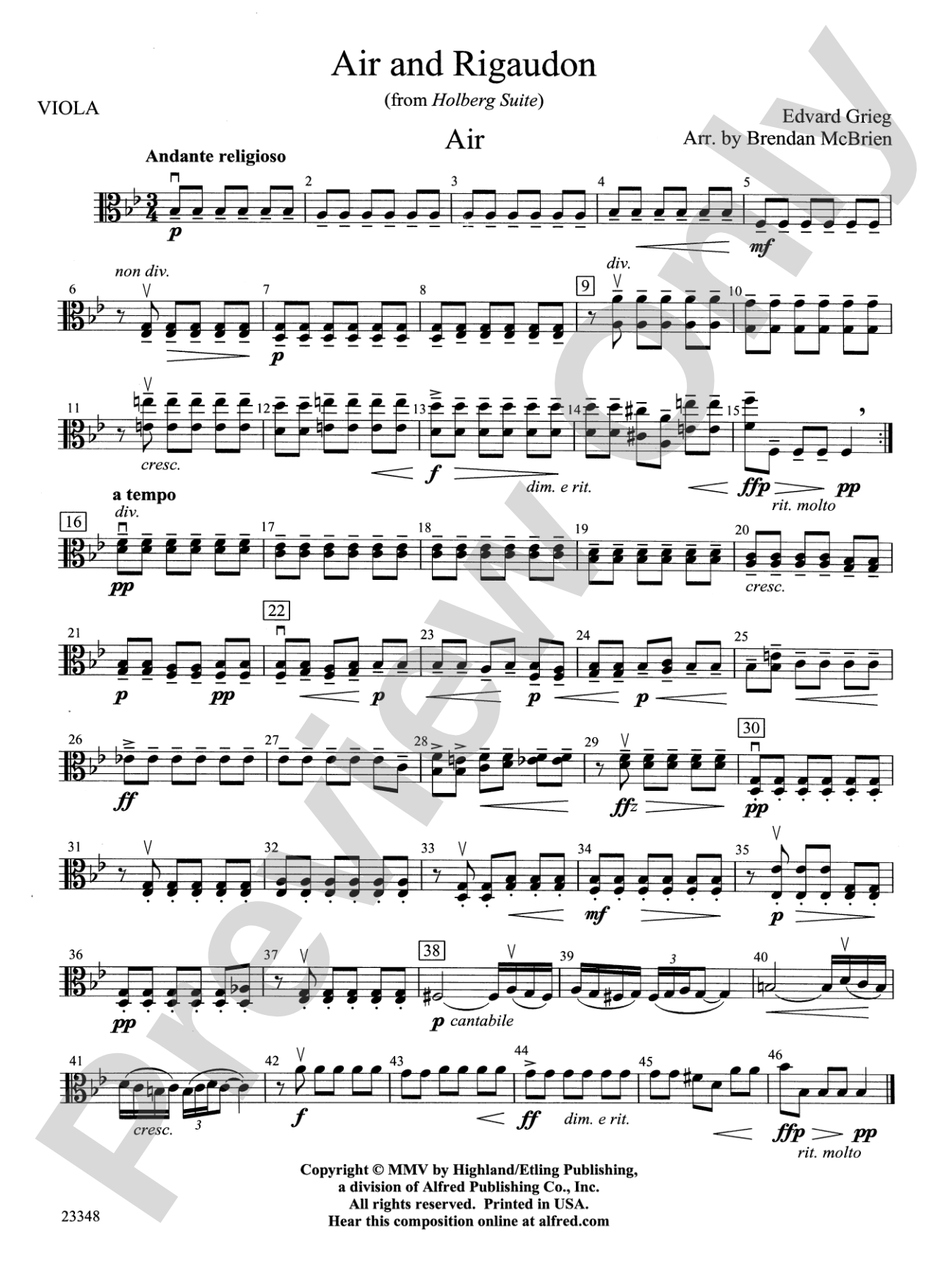 Air and Rigaudon: Viola