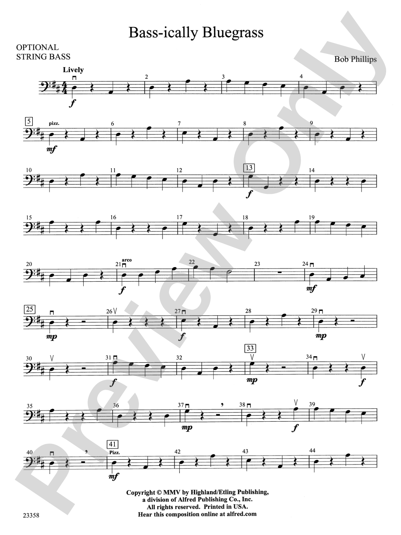 Bass-ically Bluegrass: String Bass
