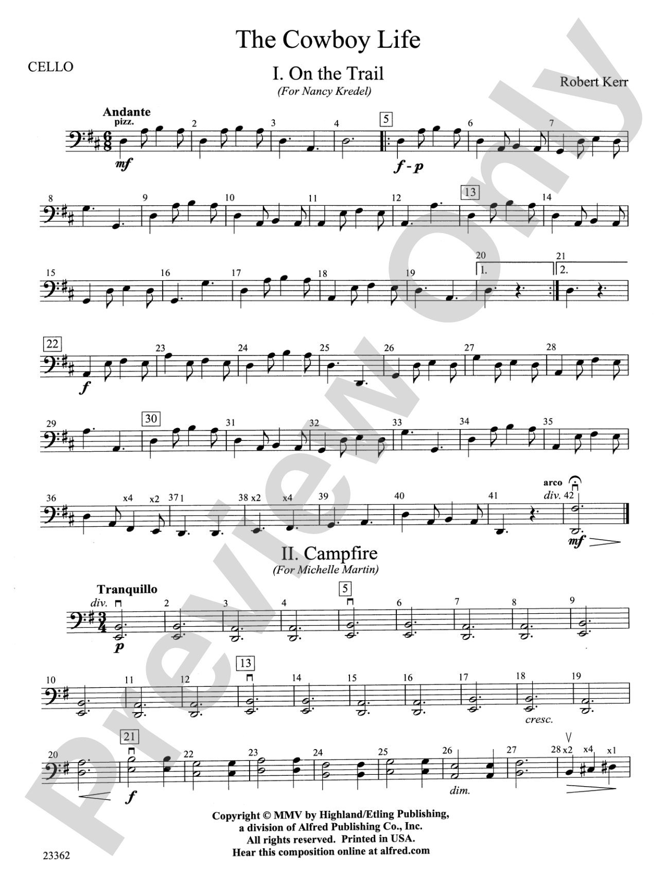 The Cowboy Life: Cello