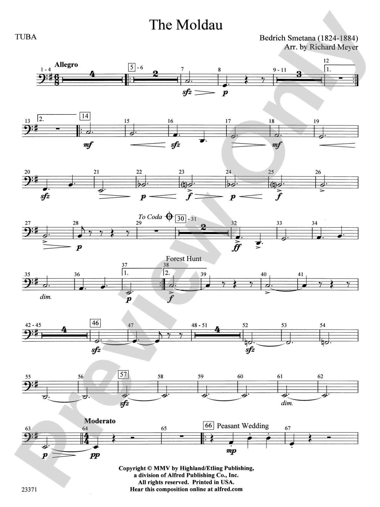The Moldau: Tuba
