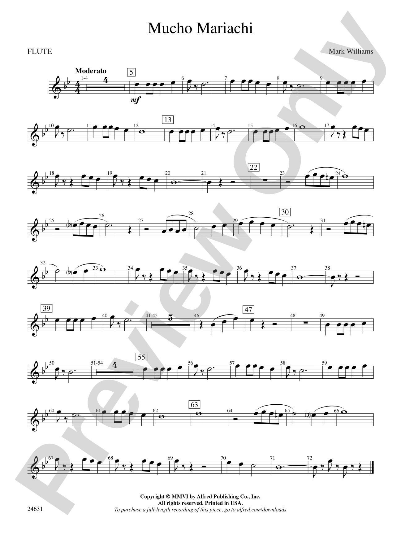 Mucho Mariachi: Flute