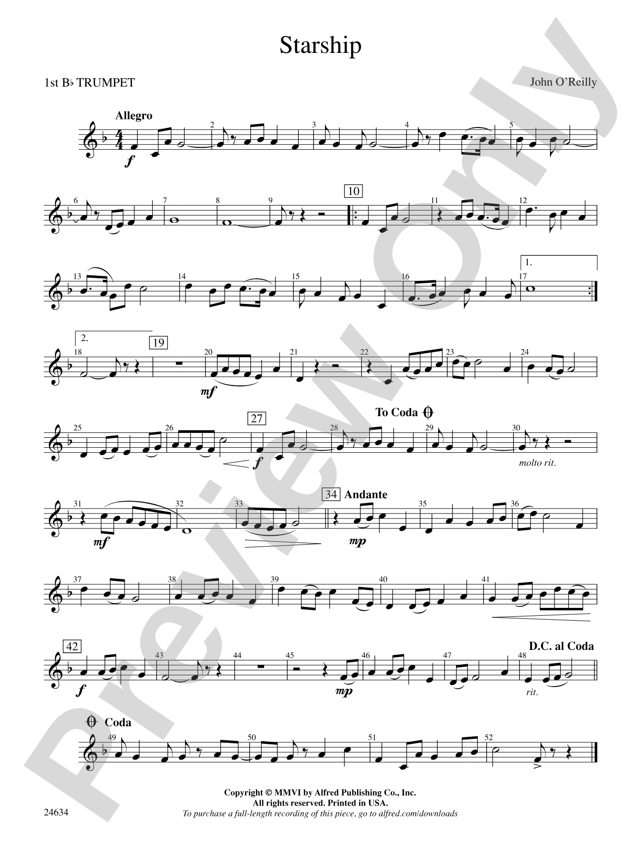 Starship: 1st B-flat Trumpet