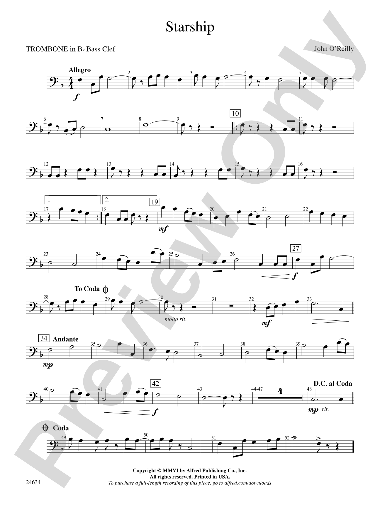 Starship: (wp) 1st B-flat Trombone B.C.