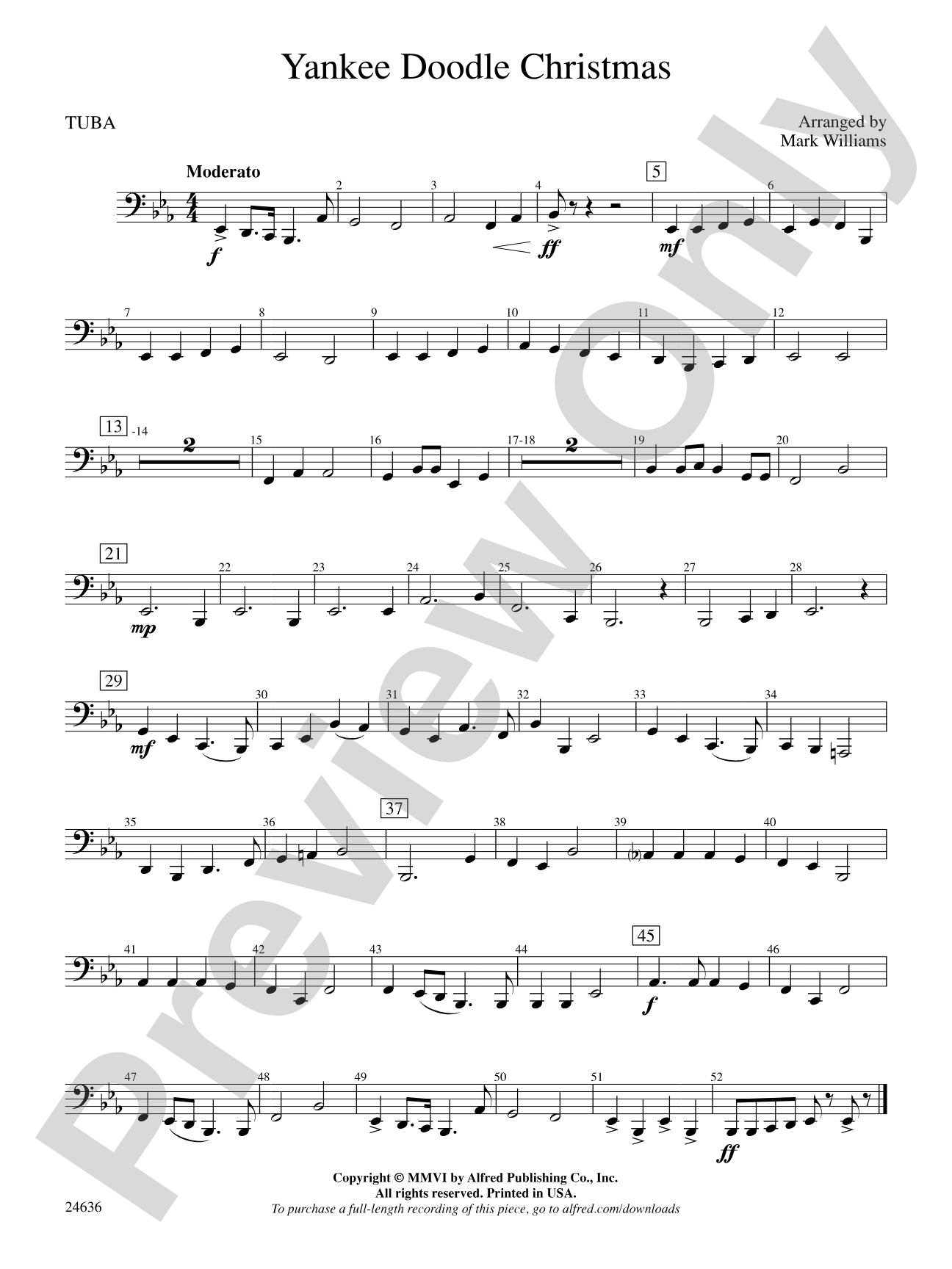 Yankee Doodle Christmas: Tuba