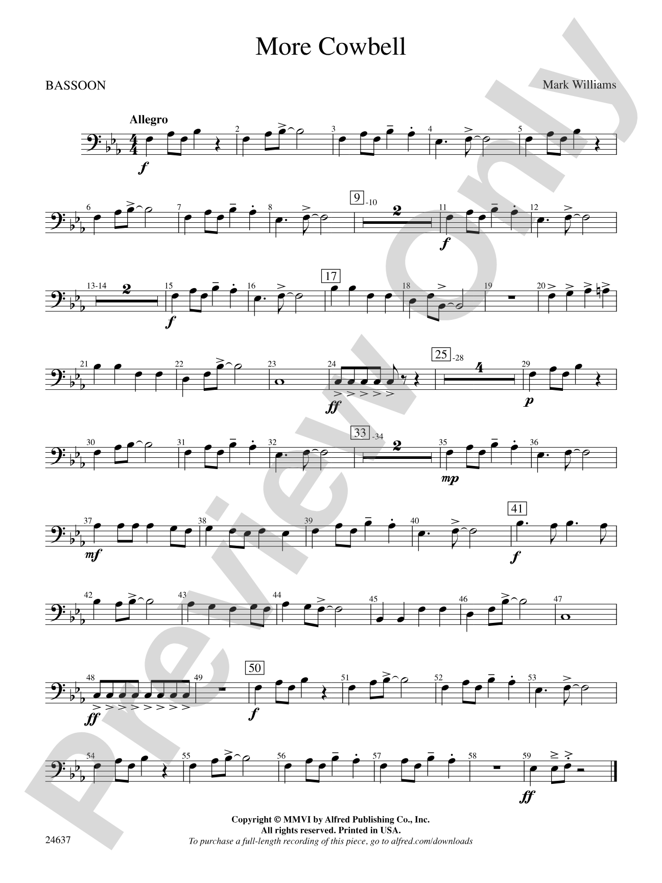 More Cowbell: Bassoon