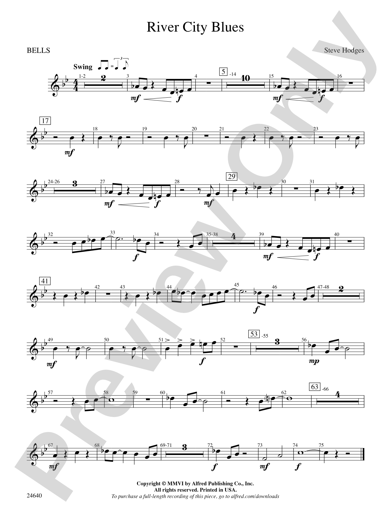River City Blues: Bells