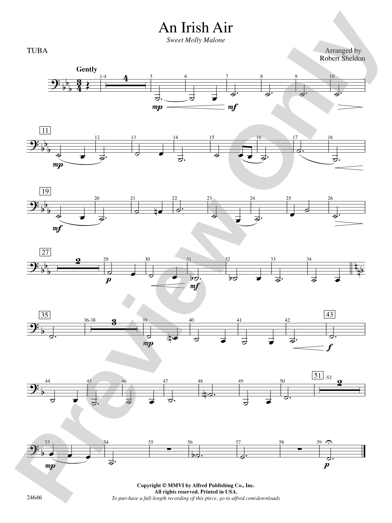 An Irish Air: Tuba