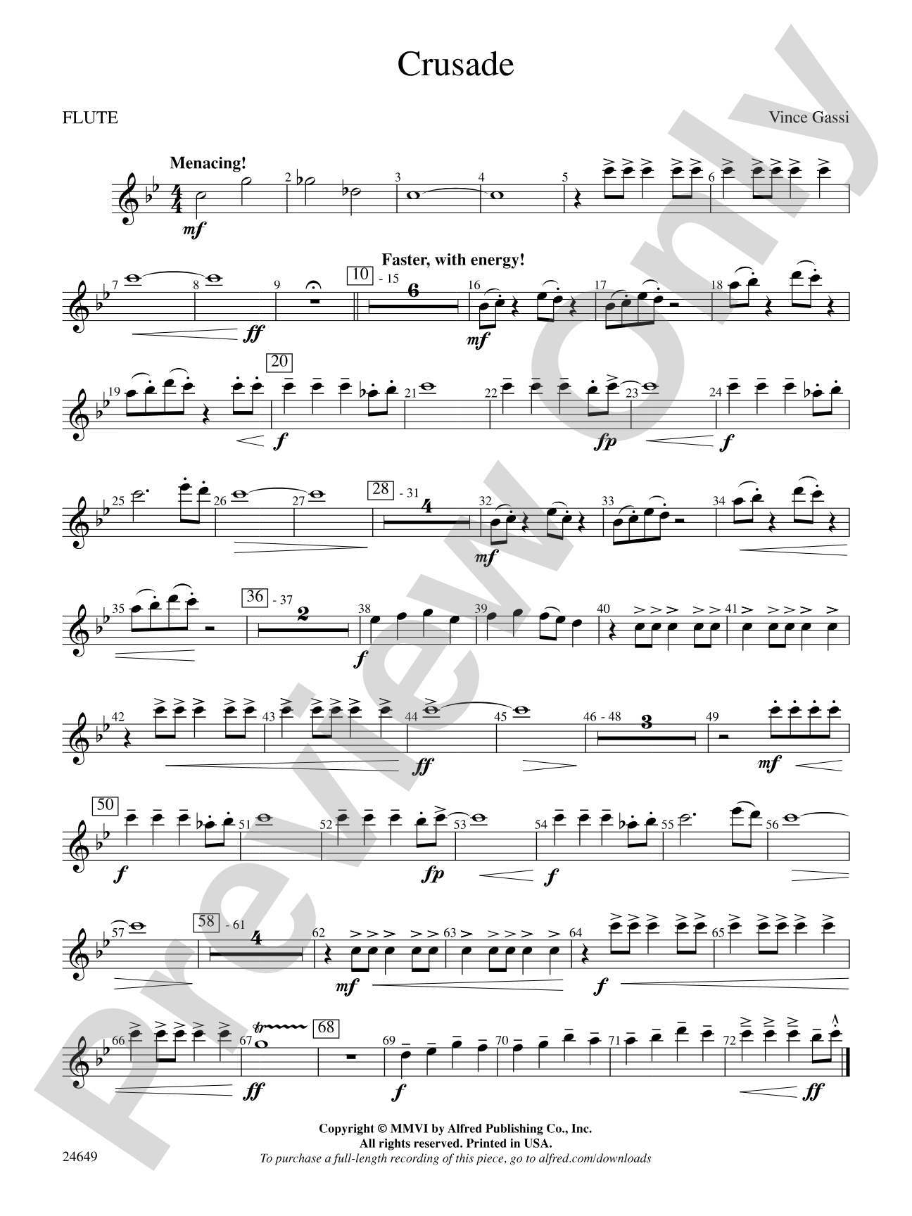 Crusade: Flute