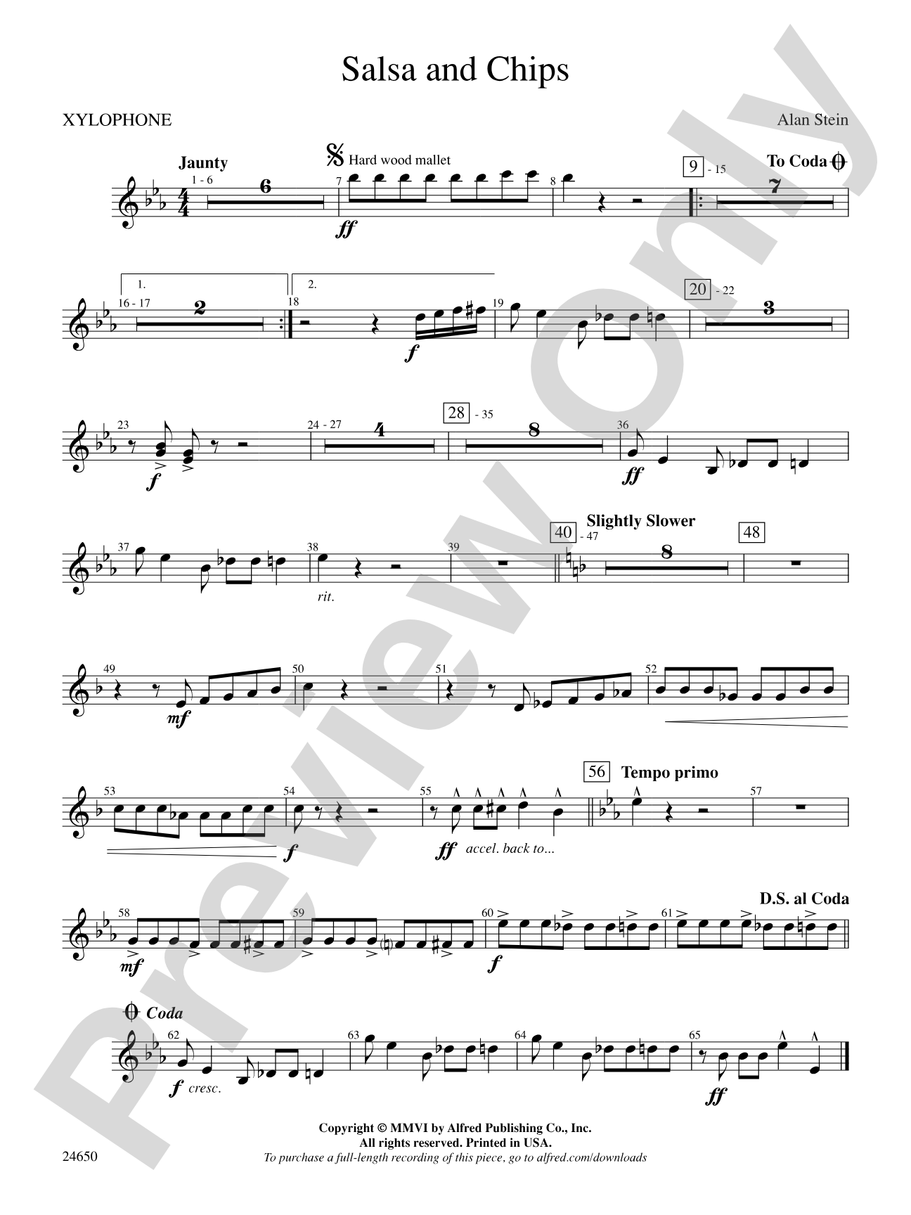 Salsa and Chips: Xylophone