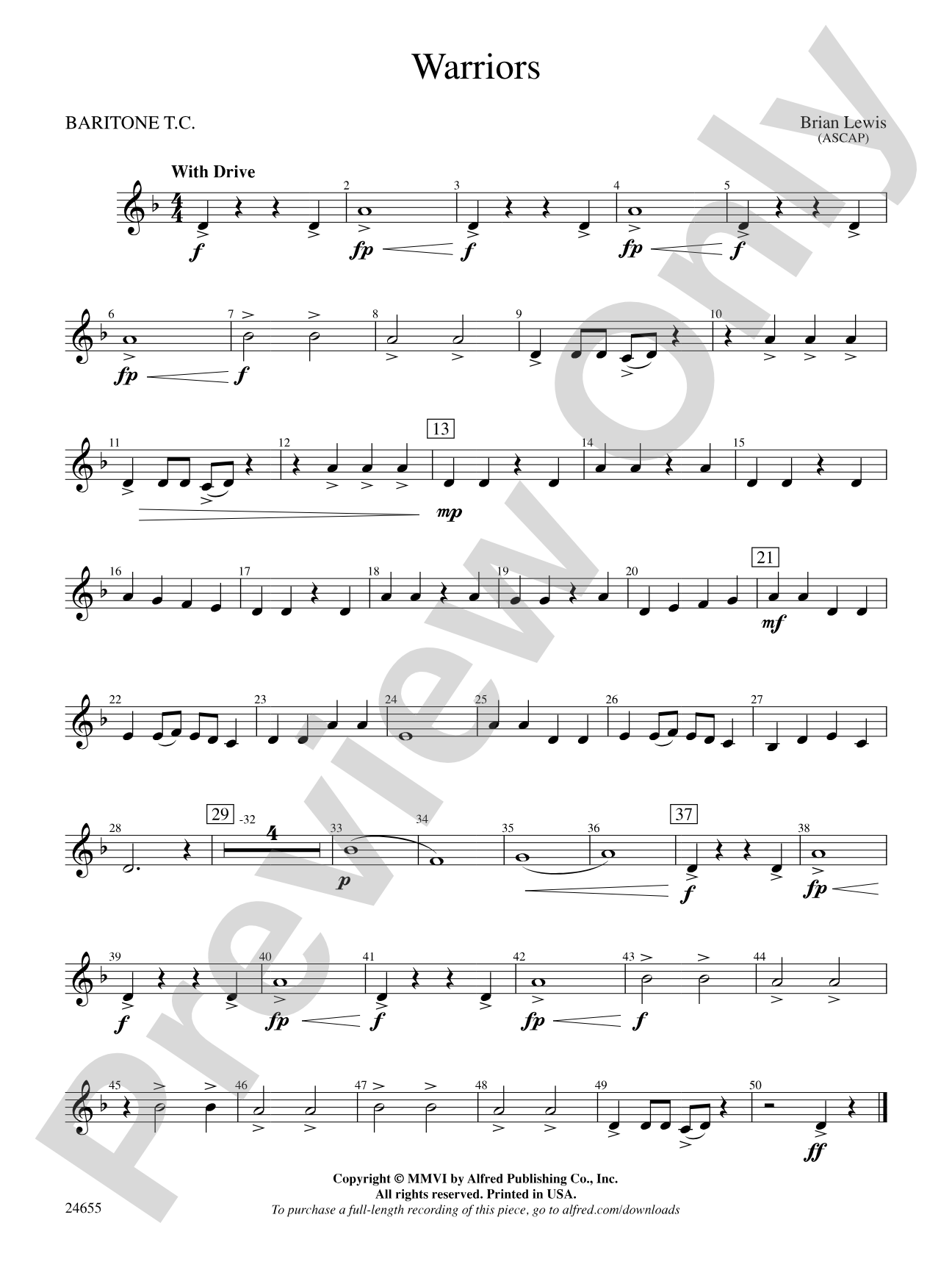 Warriors: Baritone T.C.