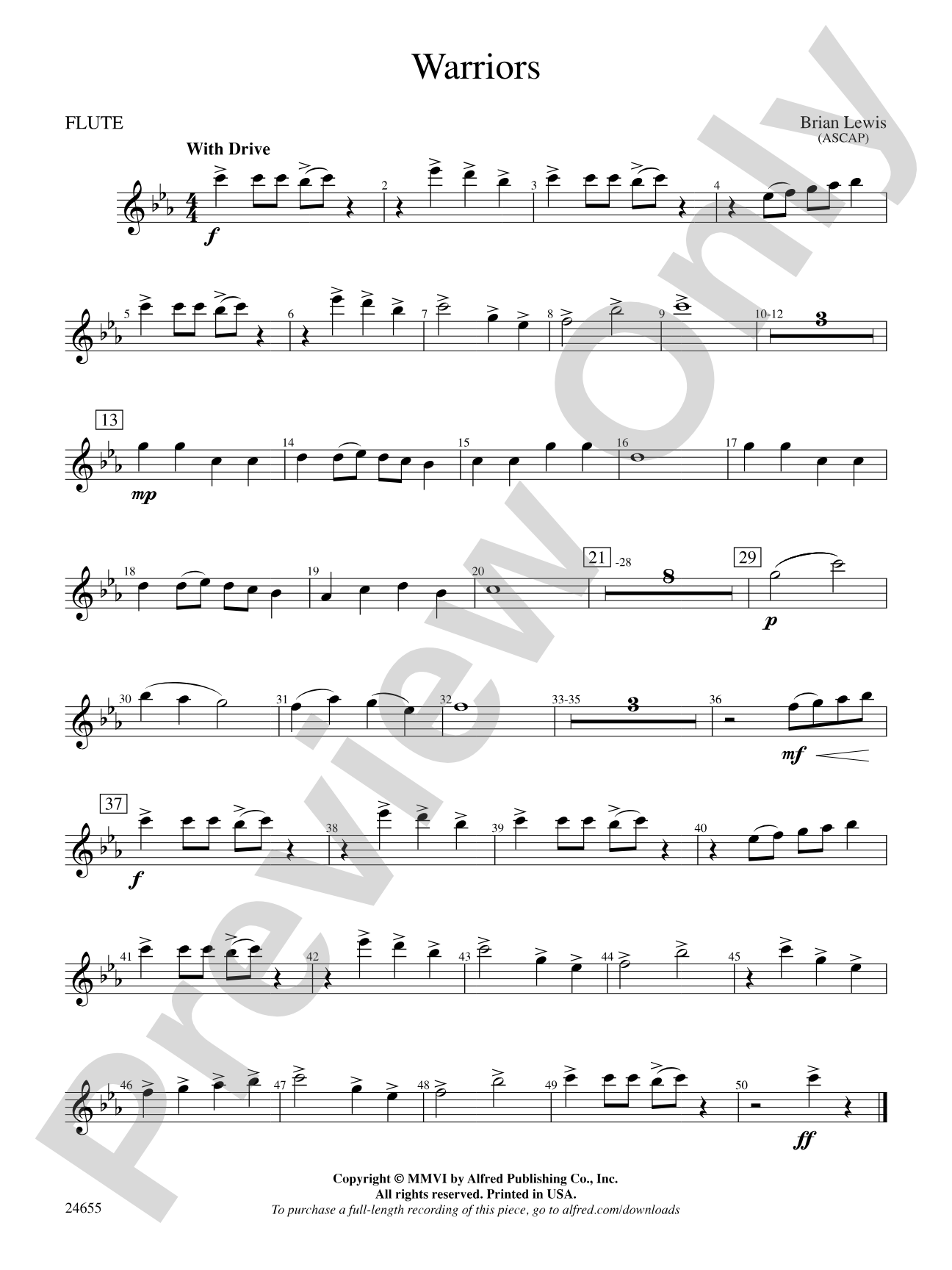 Warriors: Flute