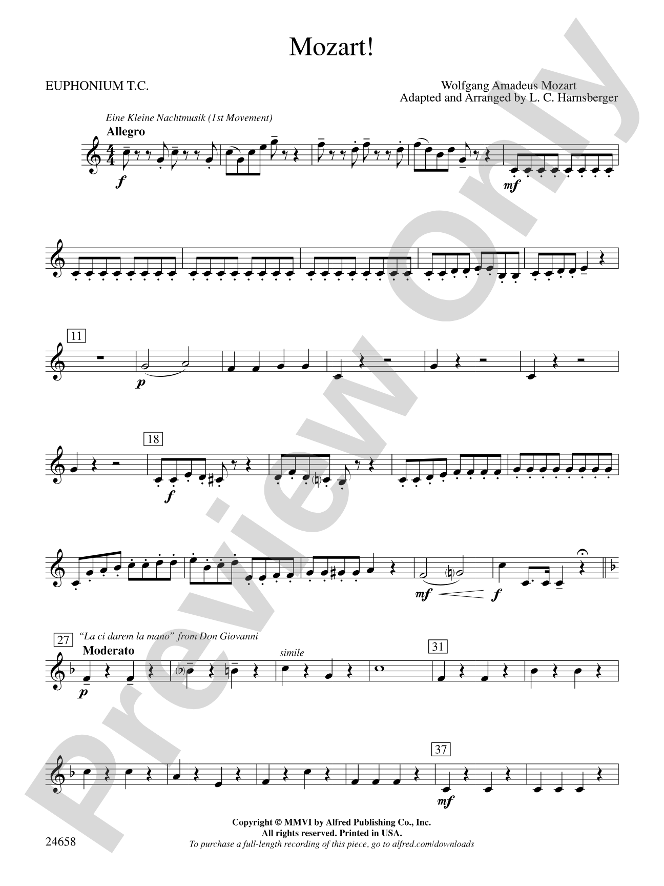 Mozart!: Baritone T.C.